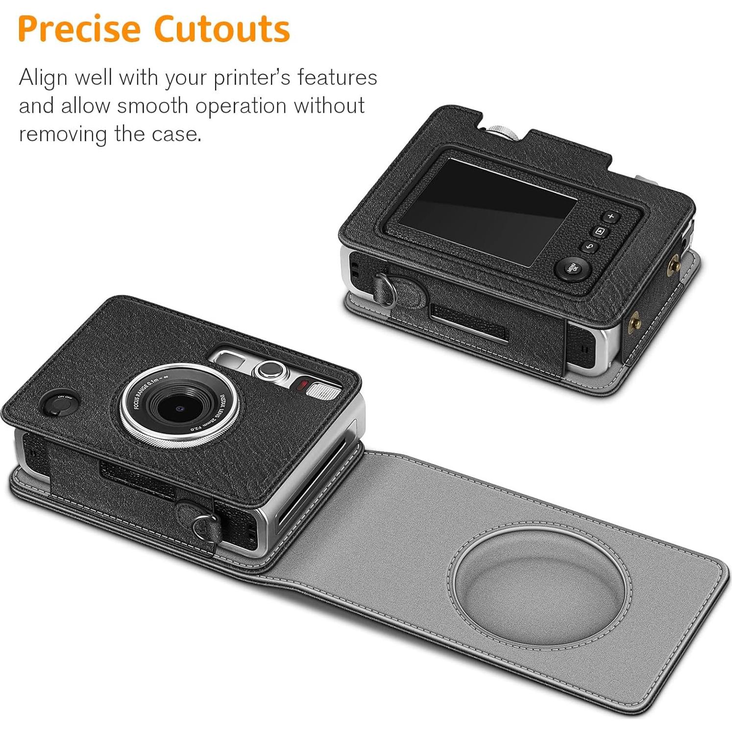 Funda Protectora Fintie para Fujifilm Instax Mini EVO + 2 Fundas