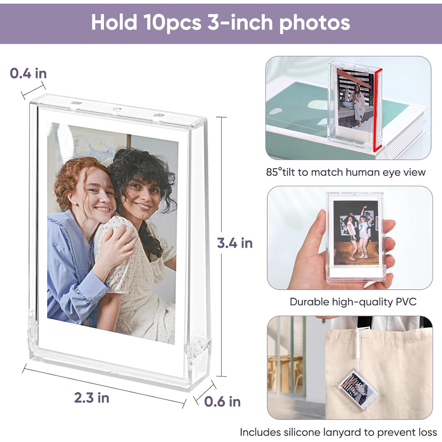 Funda Protectora Fintie para Fujifilm Instax Mini EVO + 2 Fundas