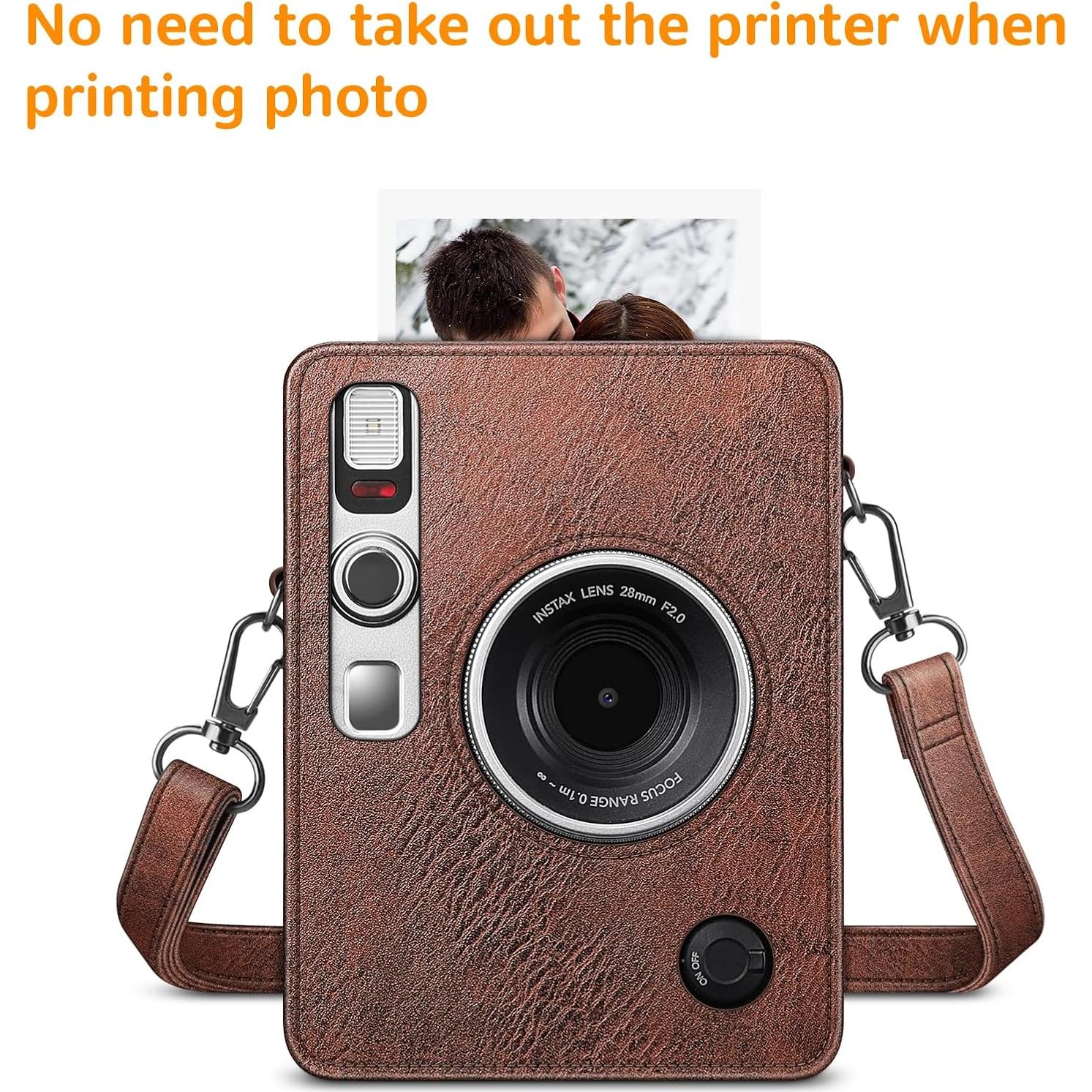 Funda Fintie para Cámara Fujifilm Instax Mini EVO + 5 Marcos Magnéticos