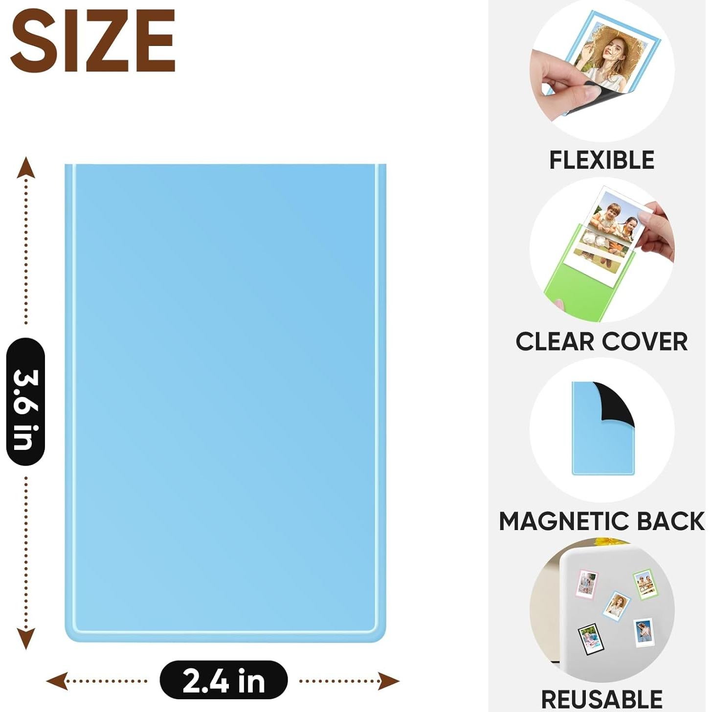 Funda Fintie para Cámara Fujifilm Instax Mini EVO + 5 Marcos Magnéticos