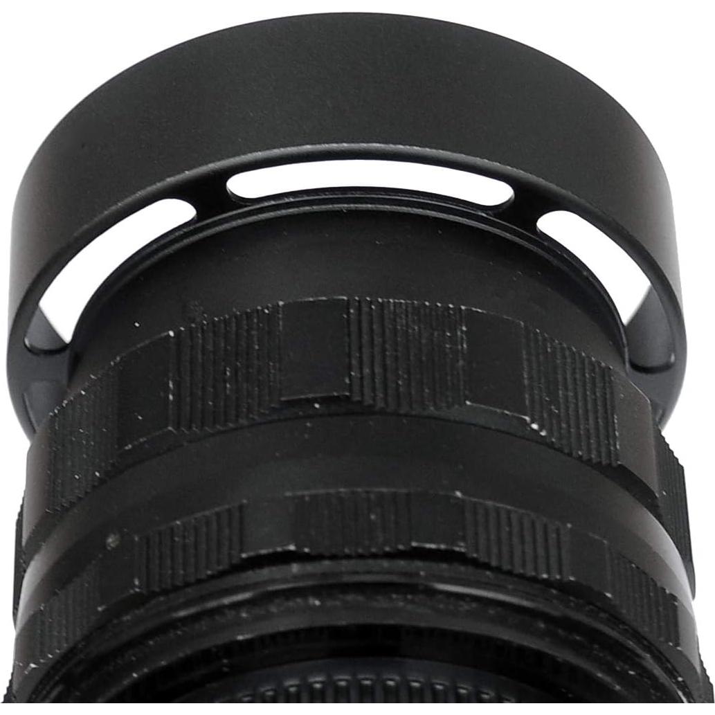 Capucha de lente metálica Fotasy 46mm para cámaras Fuji, Leica, Sony