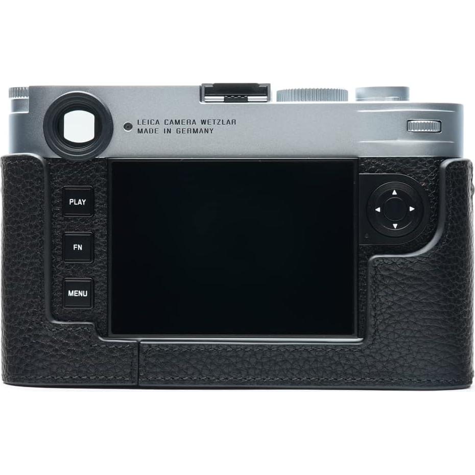 Funda de cuero genuino para cámara Leica M11 + correa mano