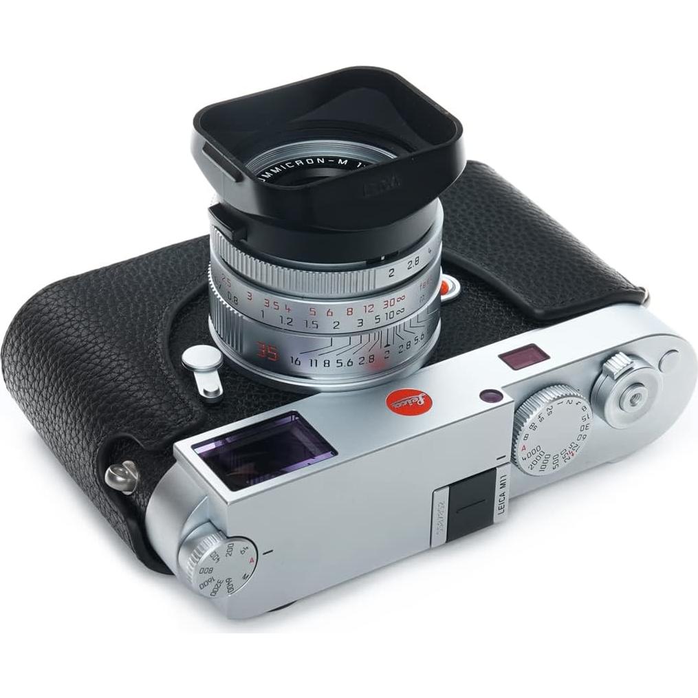 Funda de cuero genuino para cámara Leica M11 + correa mano