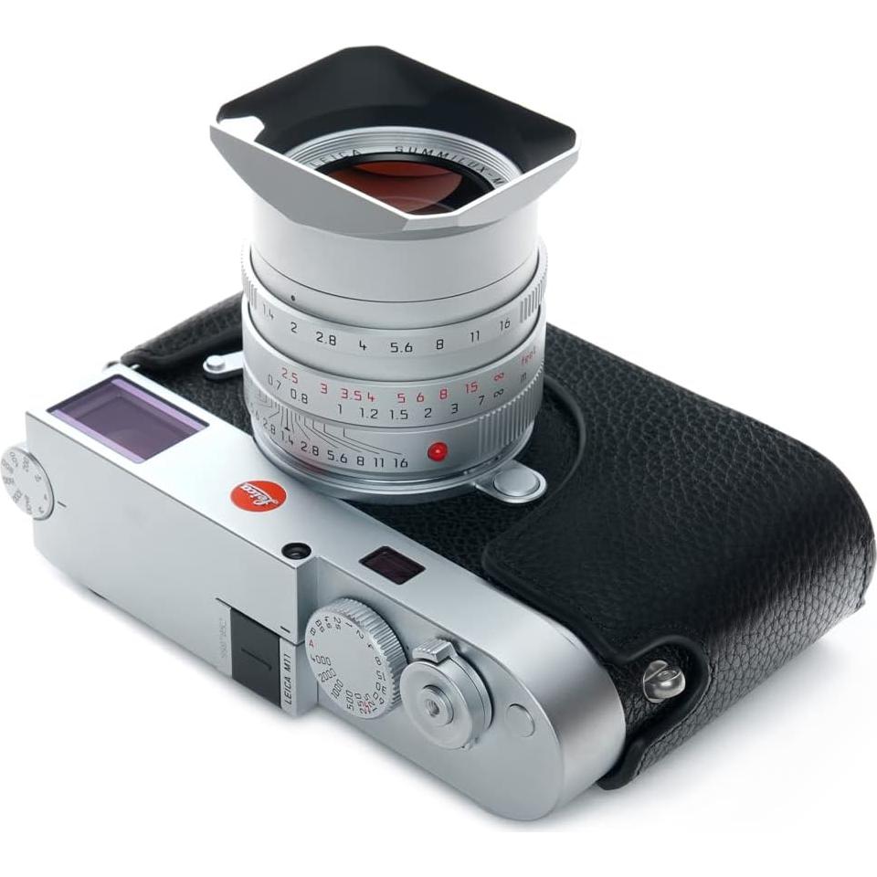 Funda de cuero genuino para cámara Leica M11 + correa mano