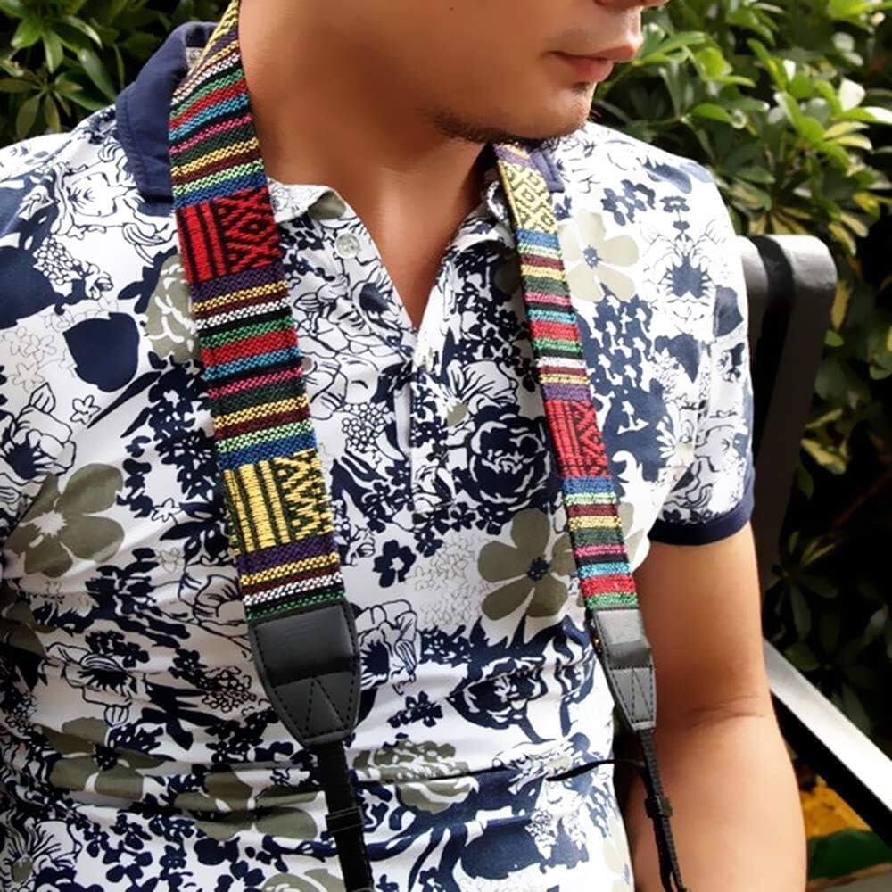 Vintage SLR Camera Shoulder Belt Ethnic Style Camera Strap Stripe Neck Band for Universal Camera 1PCS Quality and Creative Processed