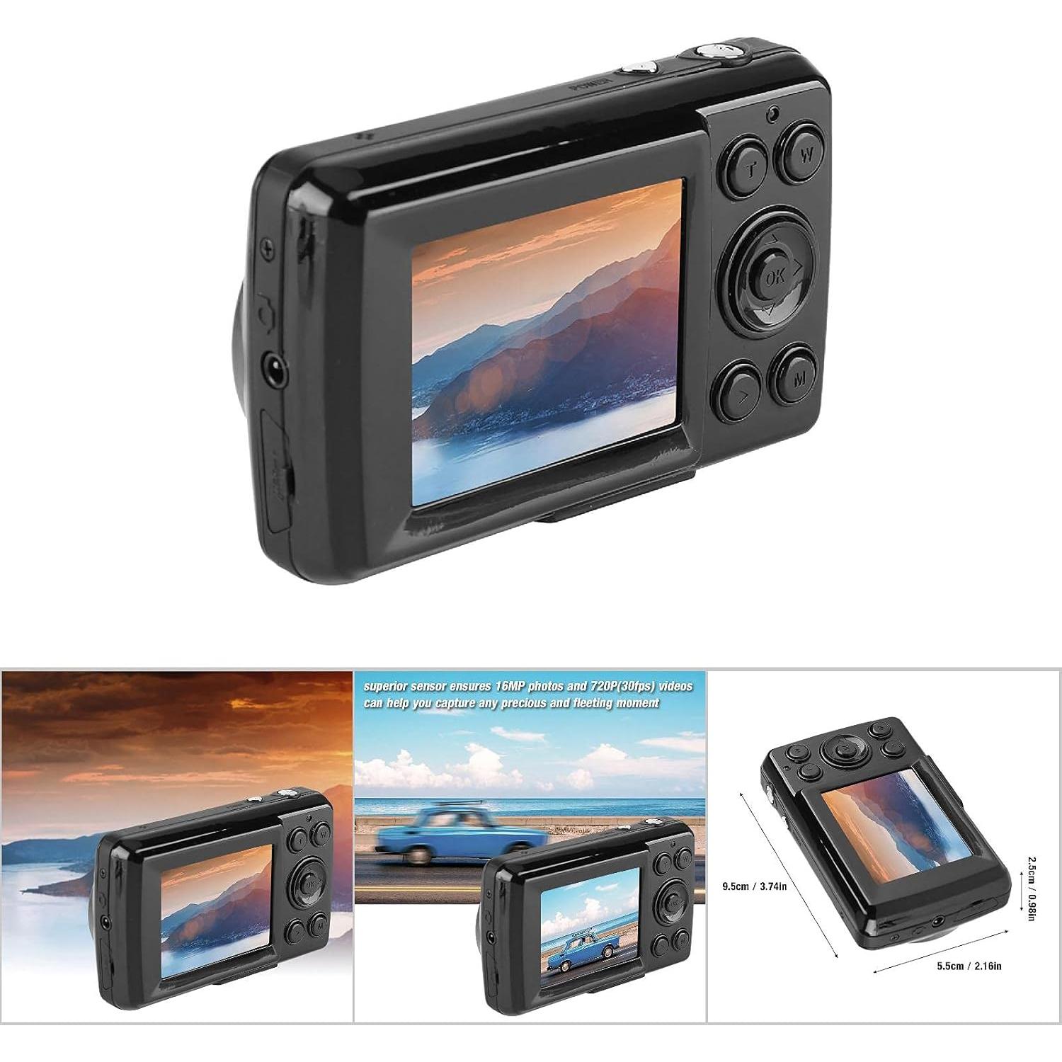 Cámara Digital TOPINCN 16MP 720P para Niños con Zoom 16X