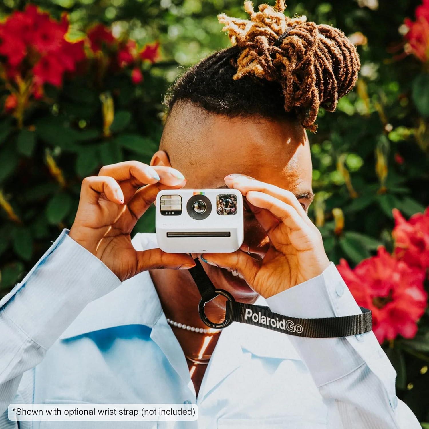 Cámara Instantánea Polaroid Go Generación 2 Set Inicio Blanco con 32 Películas
