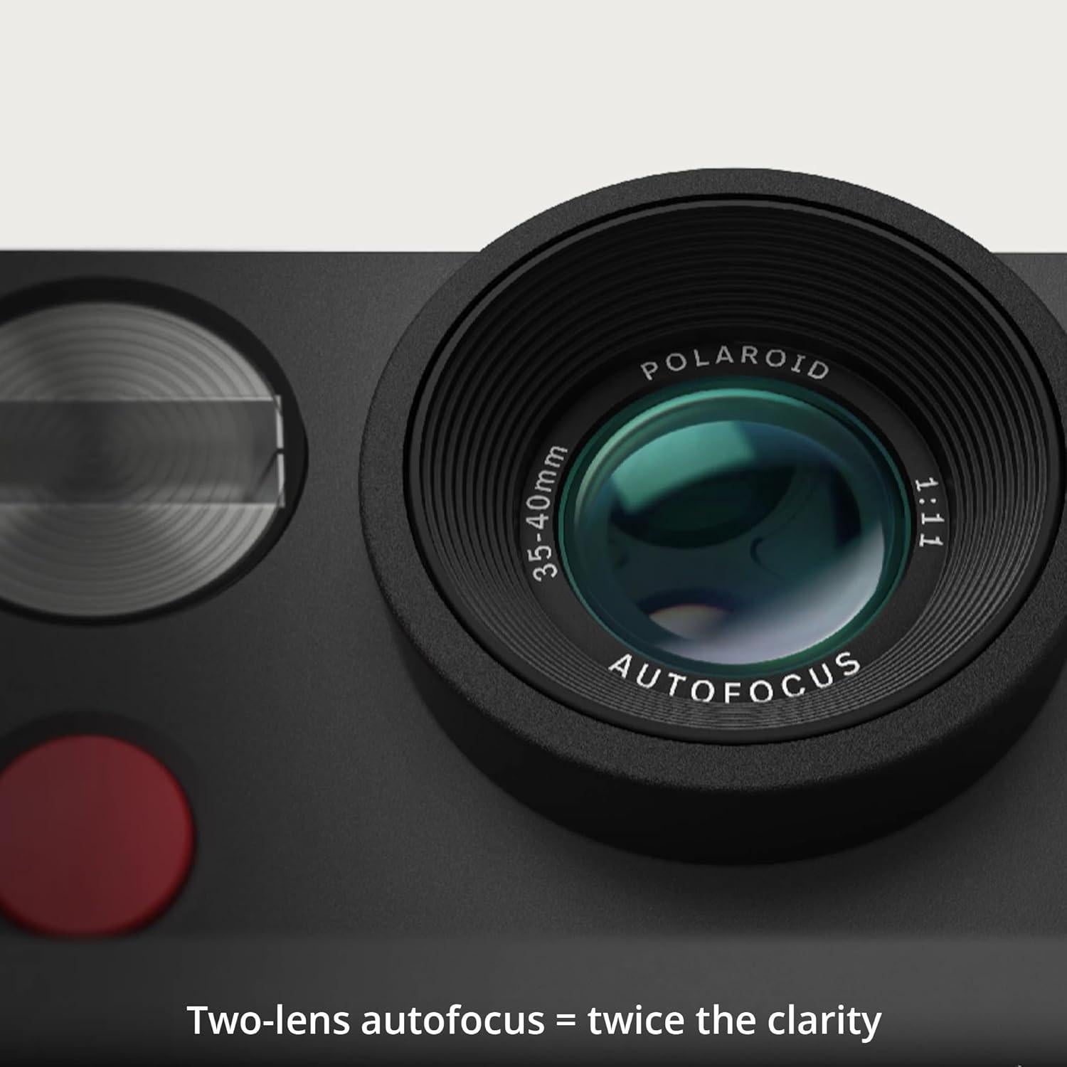 Cámara instantánea Polaroid Now Gen 2 i-Type púrpura con kit de película