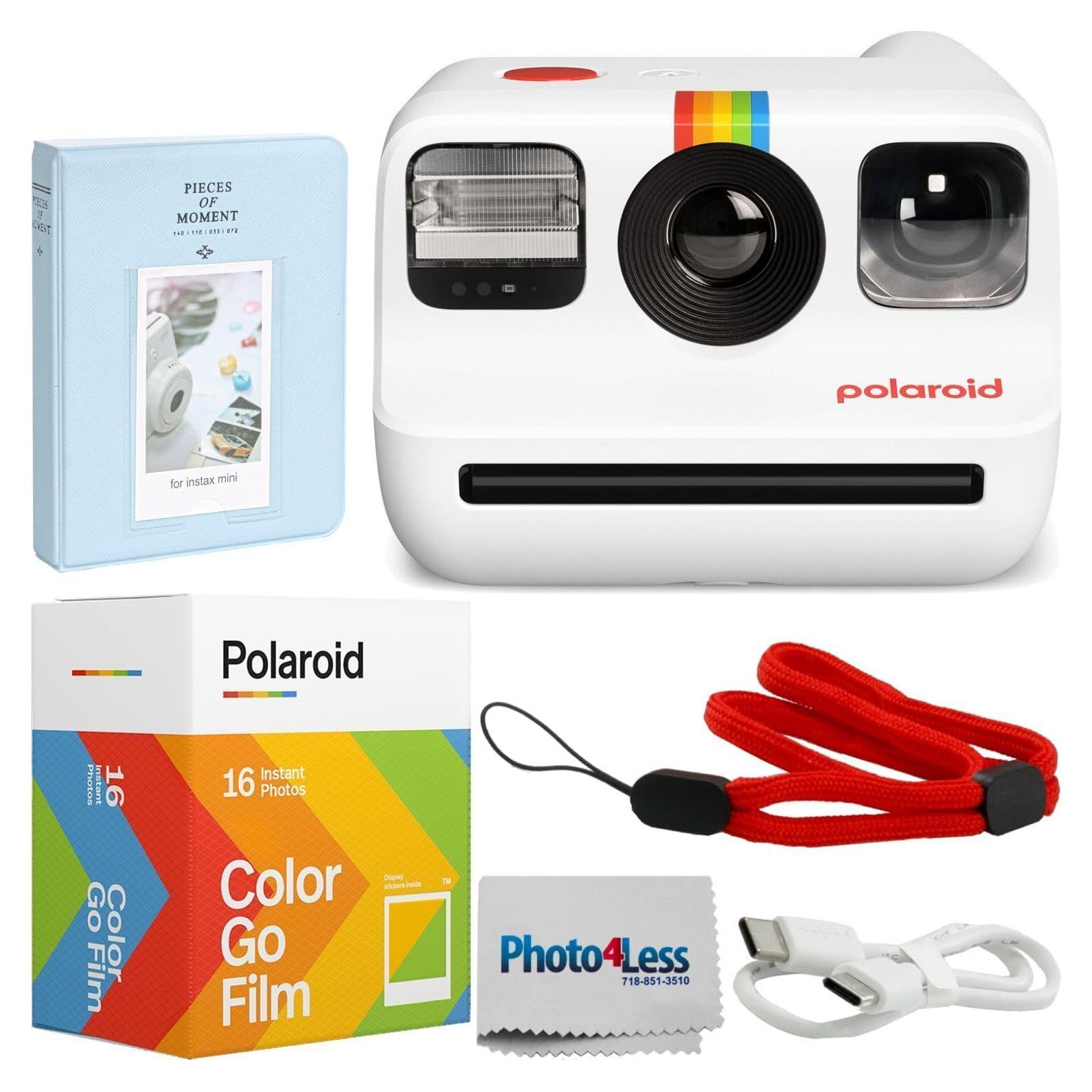 Cámara Instantánea Polaroid Go Generación 2 + Película Doble + Álbum
