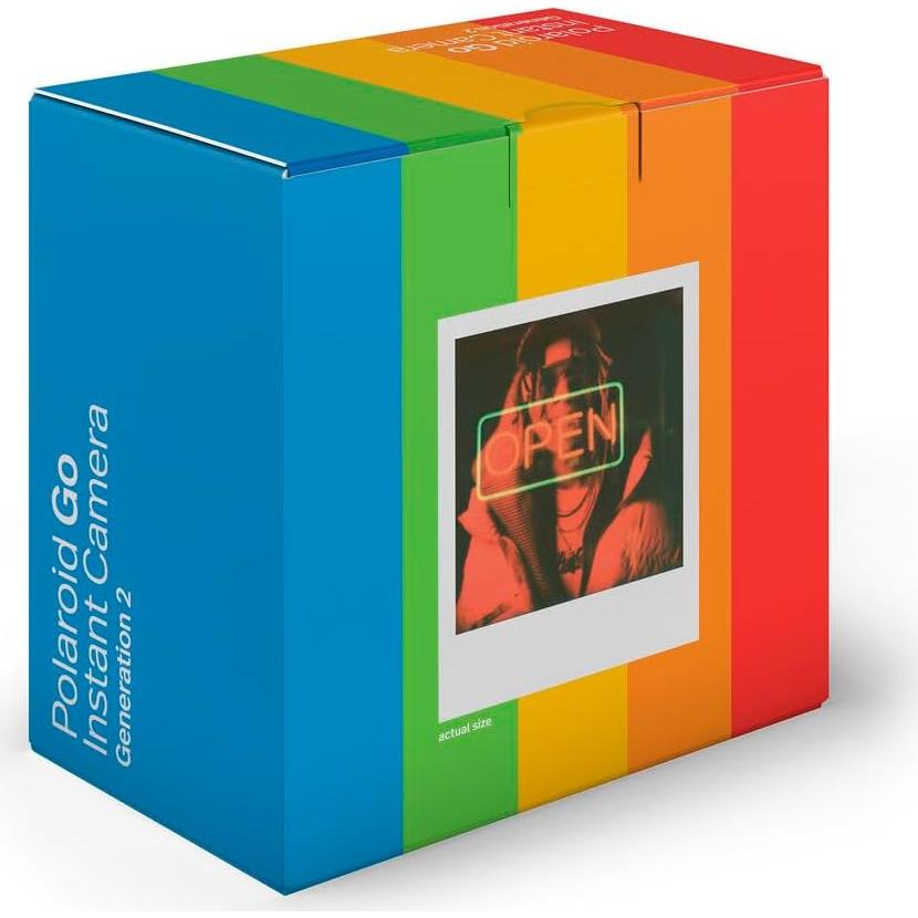Cámara Instantánea Polaroid Go Generación 2 + Película Doble + Álbum