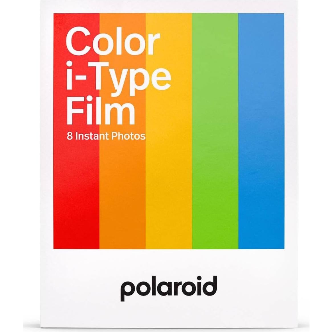 Película Instantánea Color i-Type Polaroid 8 Exposiciones + Álbum 5"