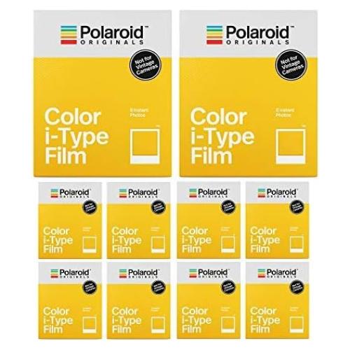 Película Instantánea Color Estándar Polaroid i-Type 80 Exposiciones