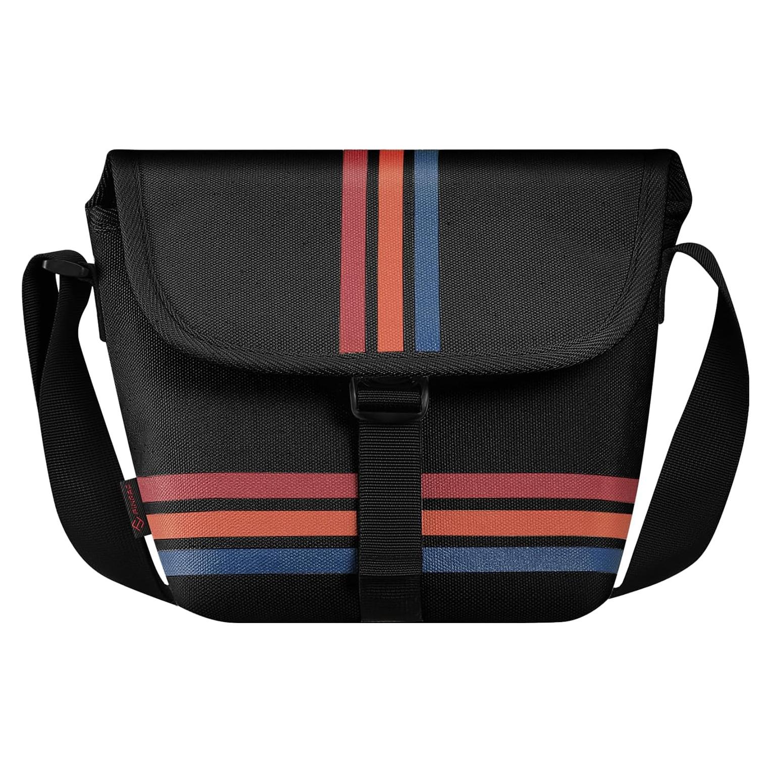 Bolsa de cámara Fintie para Polaroid Now+ y Flip, rayas