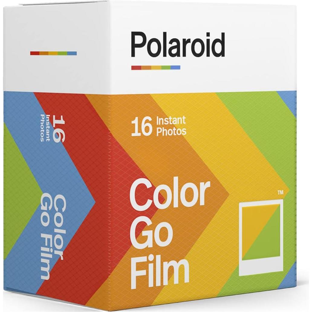 Película Color Polaroid Go Clásica y Marco Negro - Paquete de 4