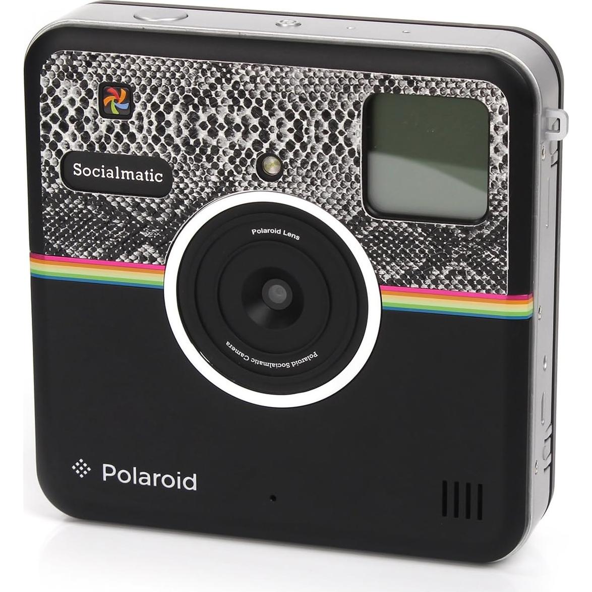Pegatina Frontal Personalizada Polaroid Socialmatic Piel de Serpiente