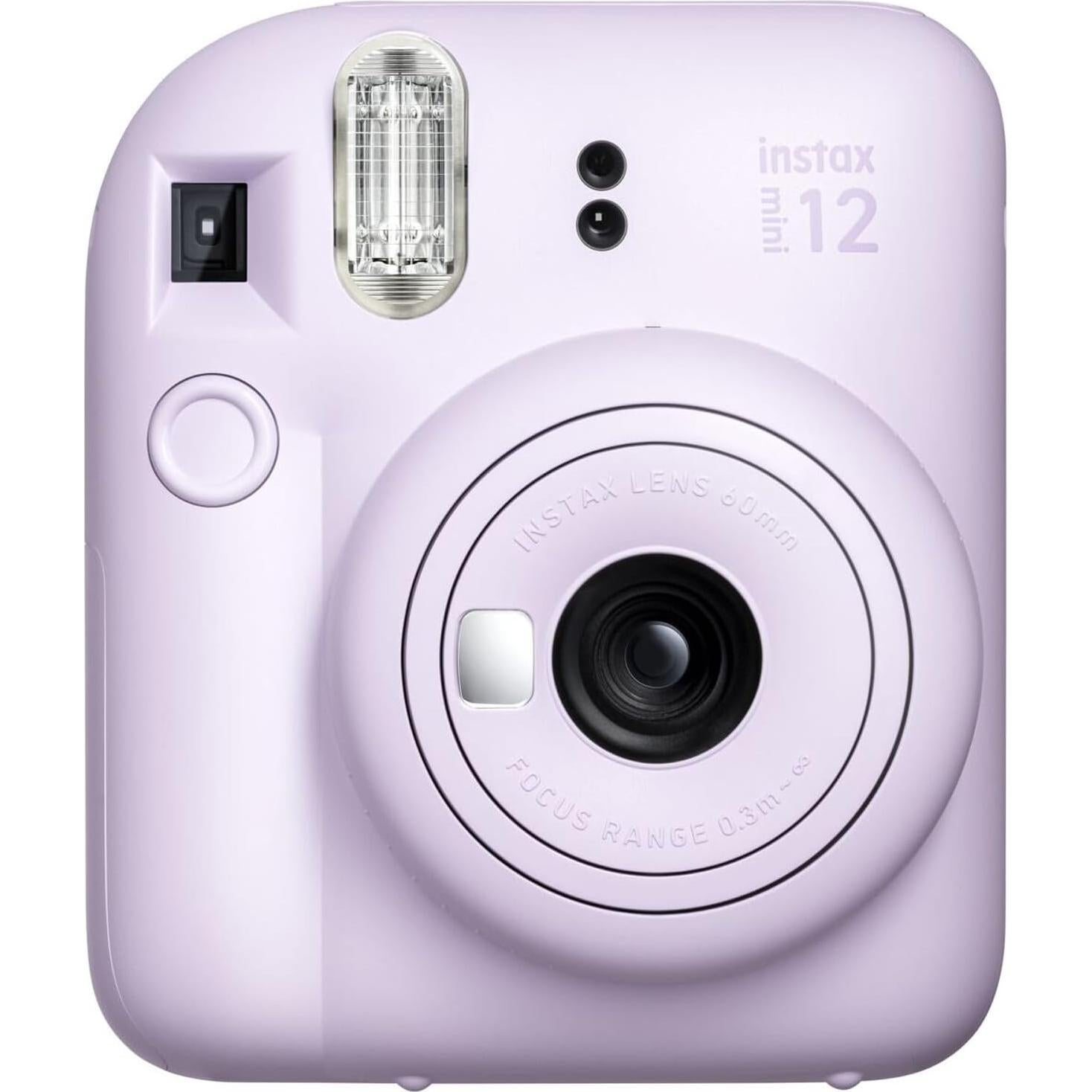 Cámara Instantánea Fujifilm Instax Mini 12 Púrpura + 20 Hojas