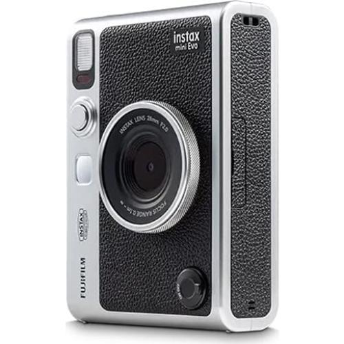 Cámara Instantánea Híbrida FUJIFILM INSTAX MINI EVO Negra + Accesorios