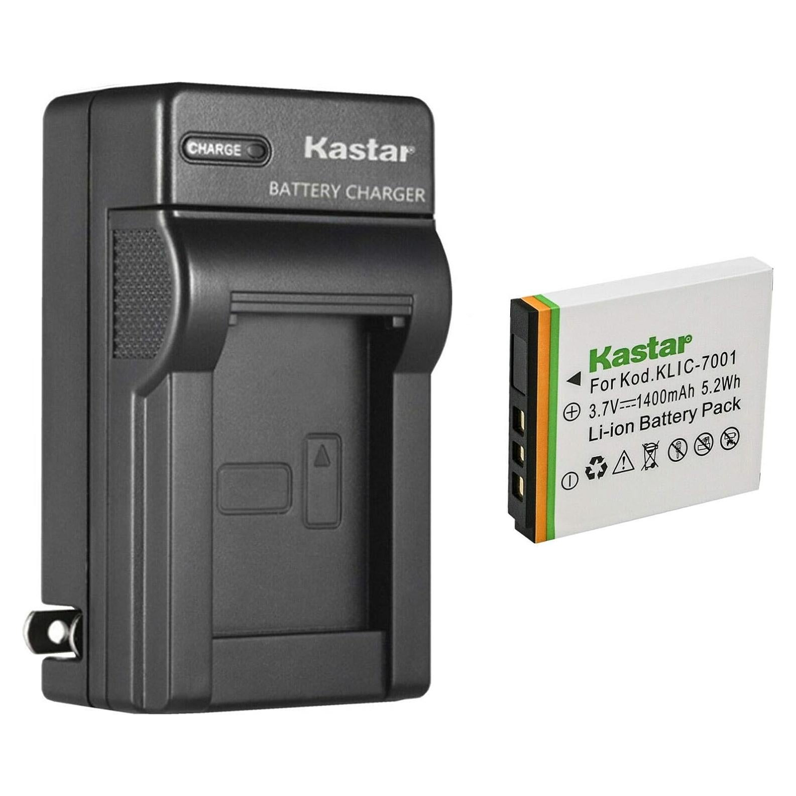 Batería y Cargador Kastar para Polaroid T10035 T1235 1400mAh