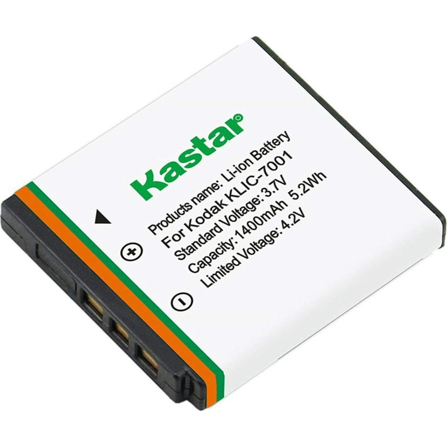 Batería y Cargador Kastar para Polaroid T10035 T1235 1400mAh