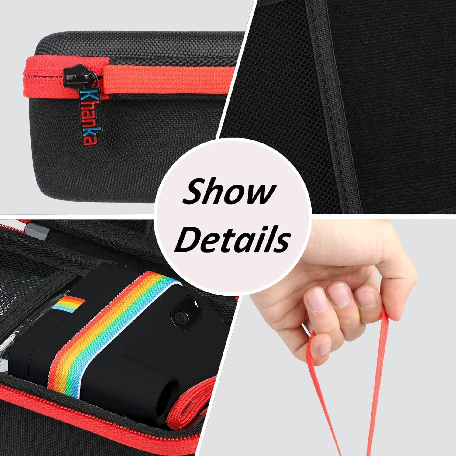 Funda Dura Khanka para Cámara Polaroid Go - Protección y Almacenamiento