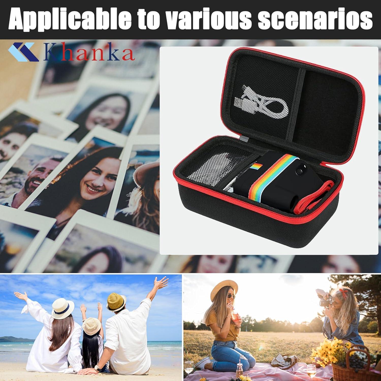 Funda Dura Khanka para Cámara Polaroid Go - Protección y Almacenamiento