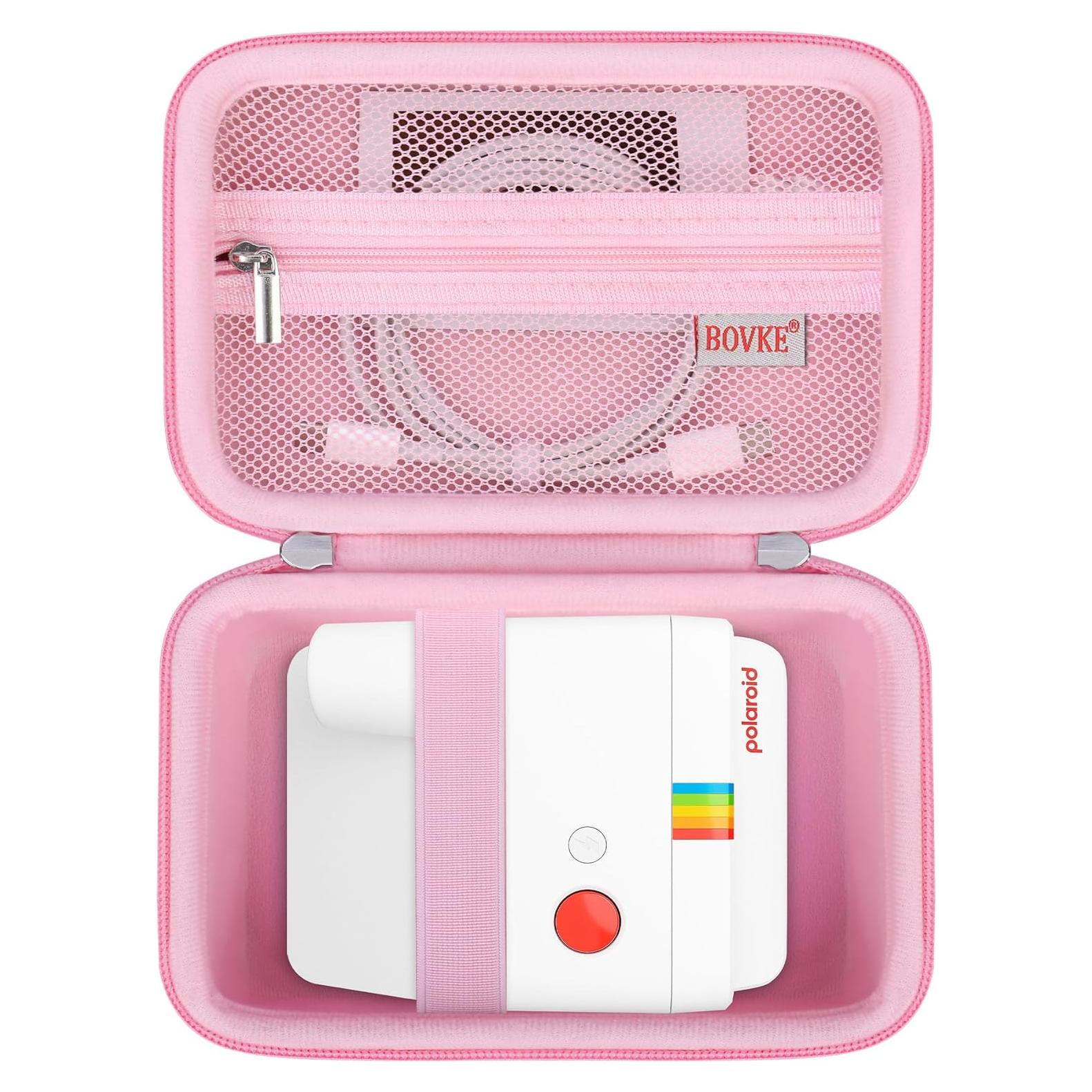 Funda de Transporte BOVKE para Polaroid Go Gen 2 Rosa