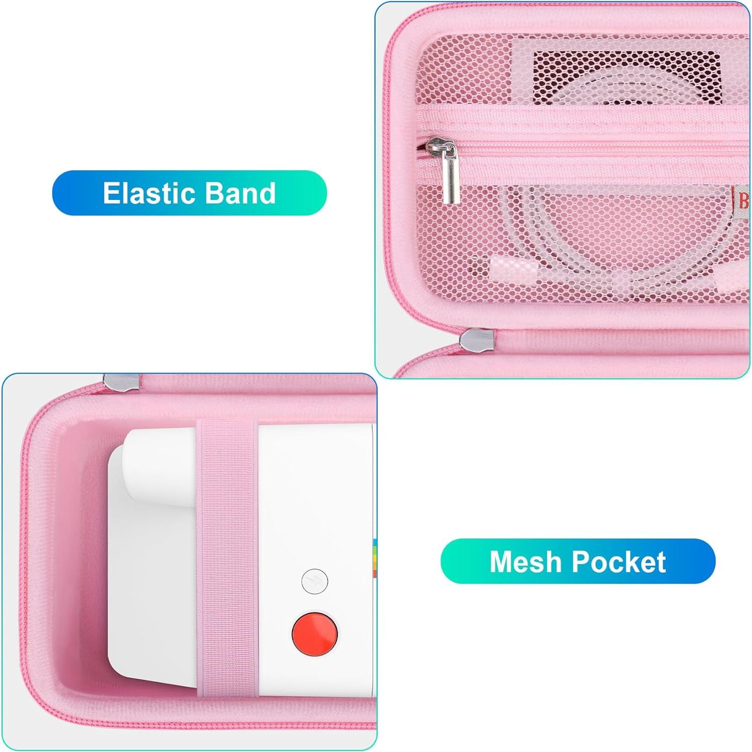Funda de Transporte BOVKE para Polaroid Go Gen 2 Rosa