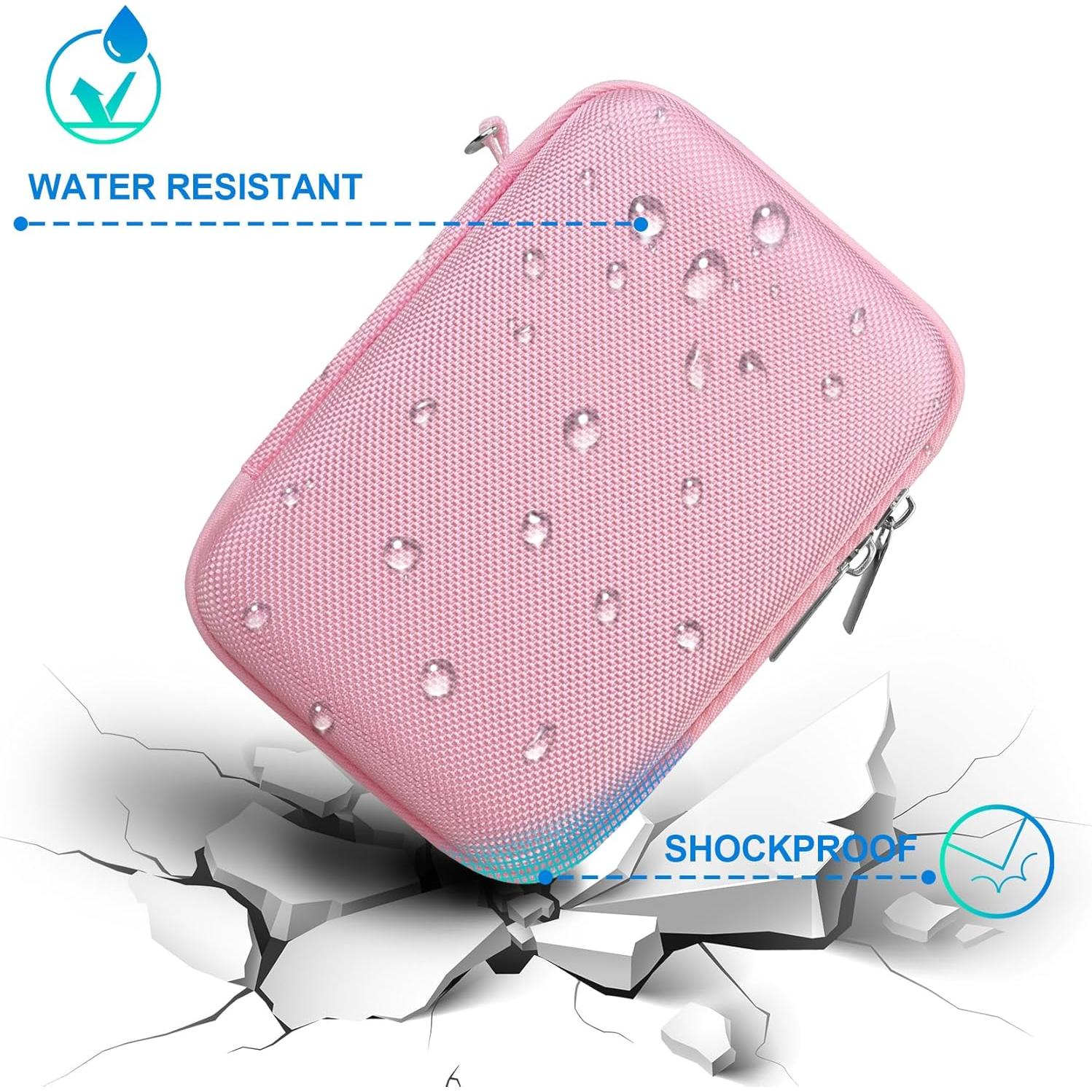 Funda de Transporte BOVKE para Polaroid Go Gen 2 Rosa