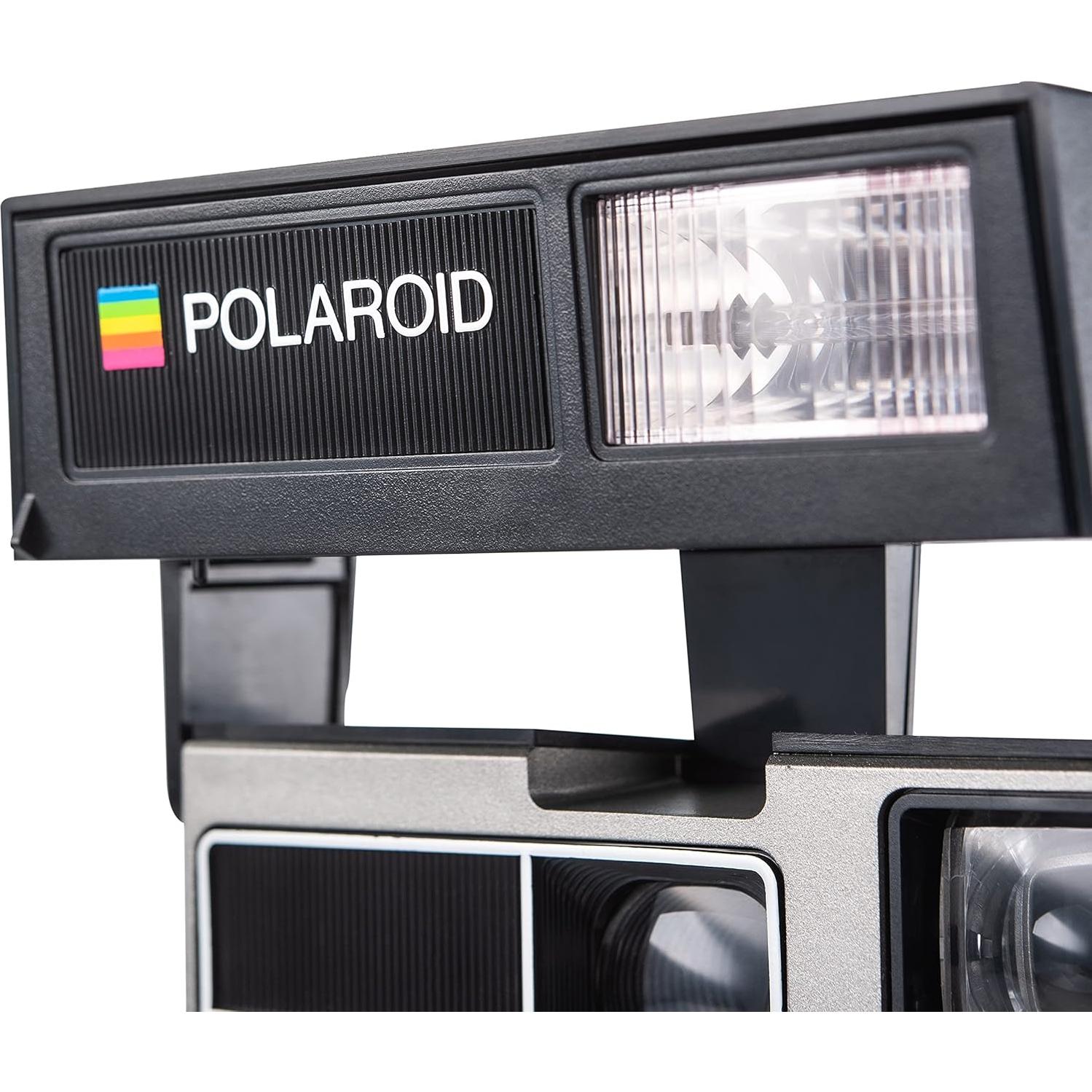 Cámara Instantánea Polaroid 630 SL Lightmixer Plata Arcoíris