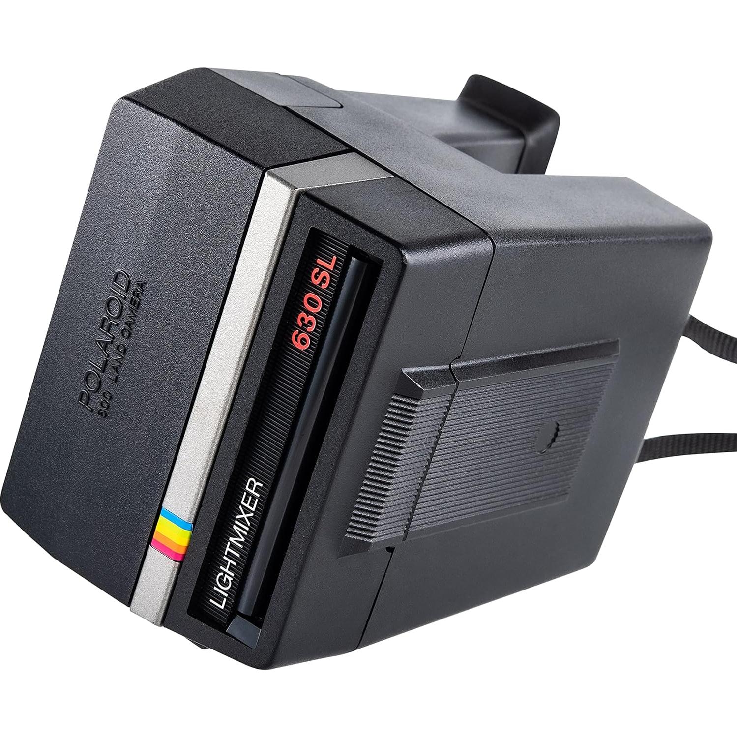 Cámara Instantánea Polaroid 630 SL Lightmixer Plata Arcoíris