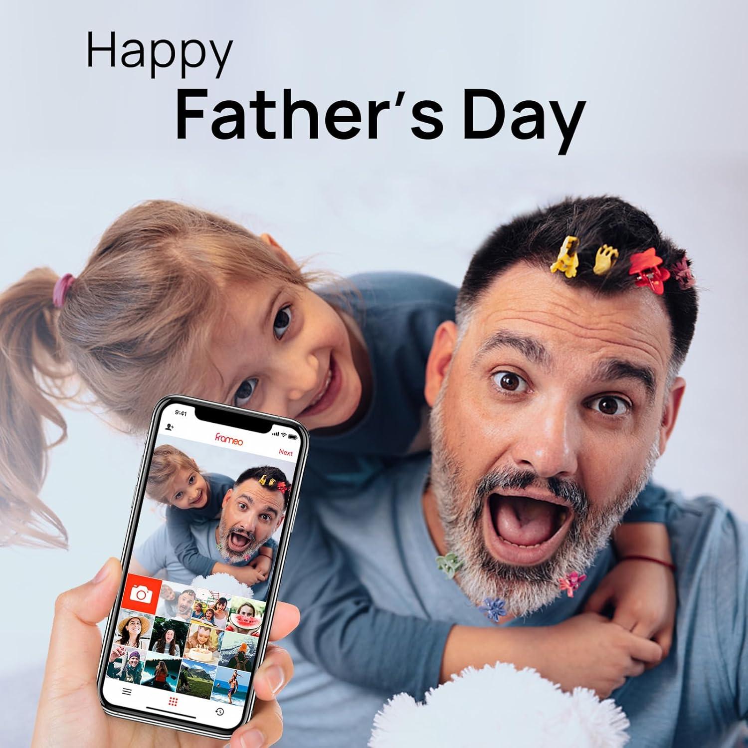 Marco de Fotos Digital WiFi Akimart 10.1" 32GB Pantalla Táctil