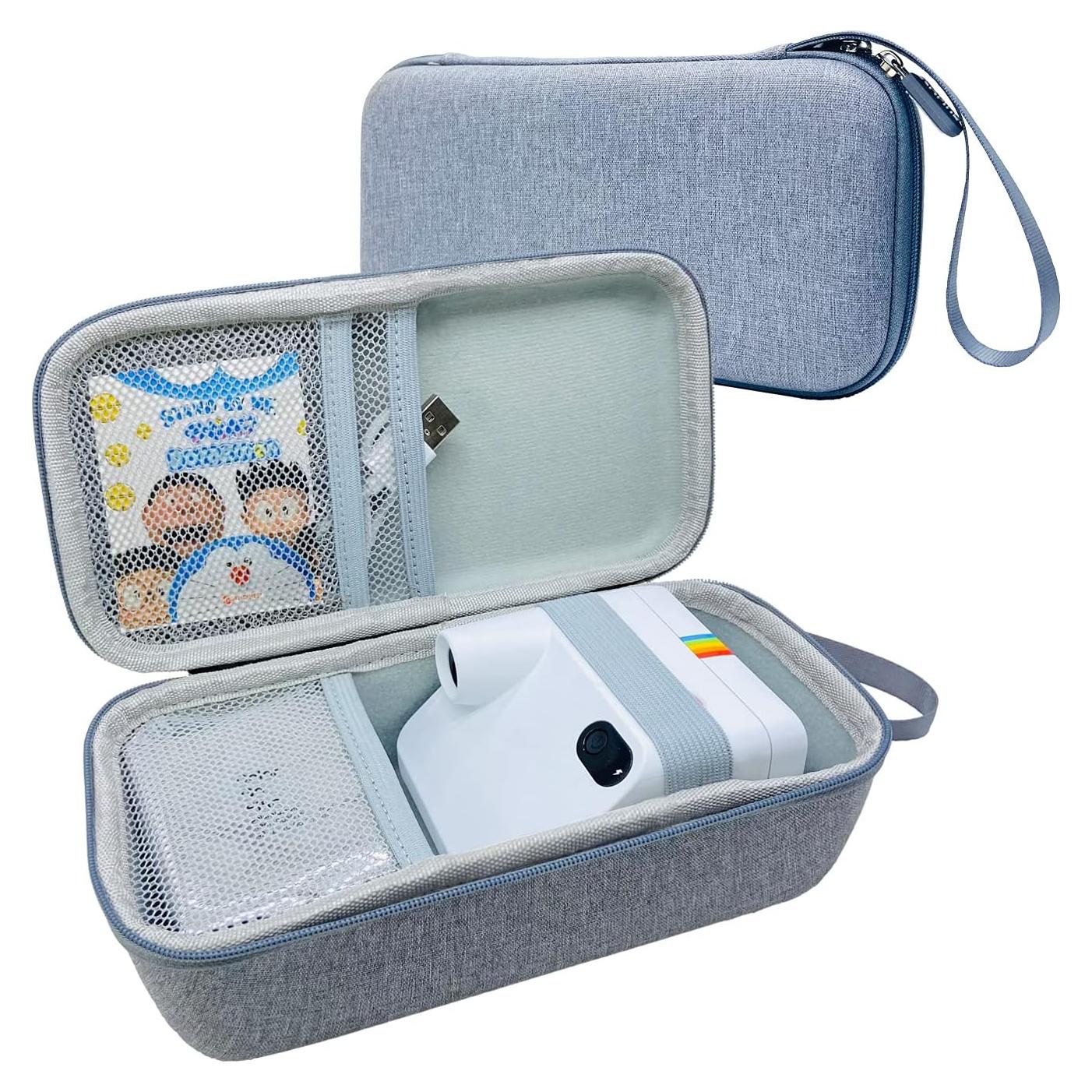 Funda Dura Polaroid Go 9035 - Almacenamiento Viaje Gris