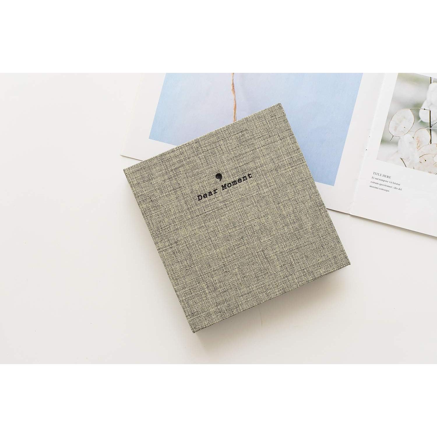 Álbum de Fotos Mini Ablus 100 Bolsillos Gris - Compatible Fujifilm