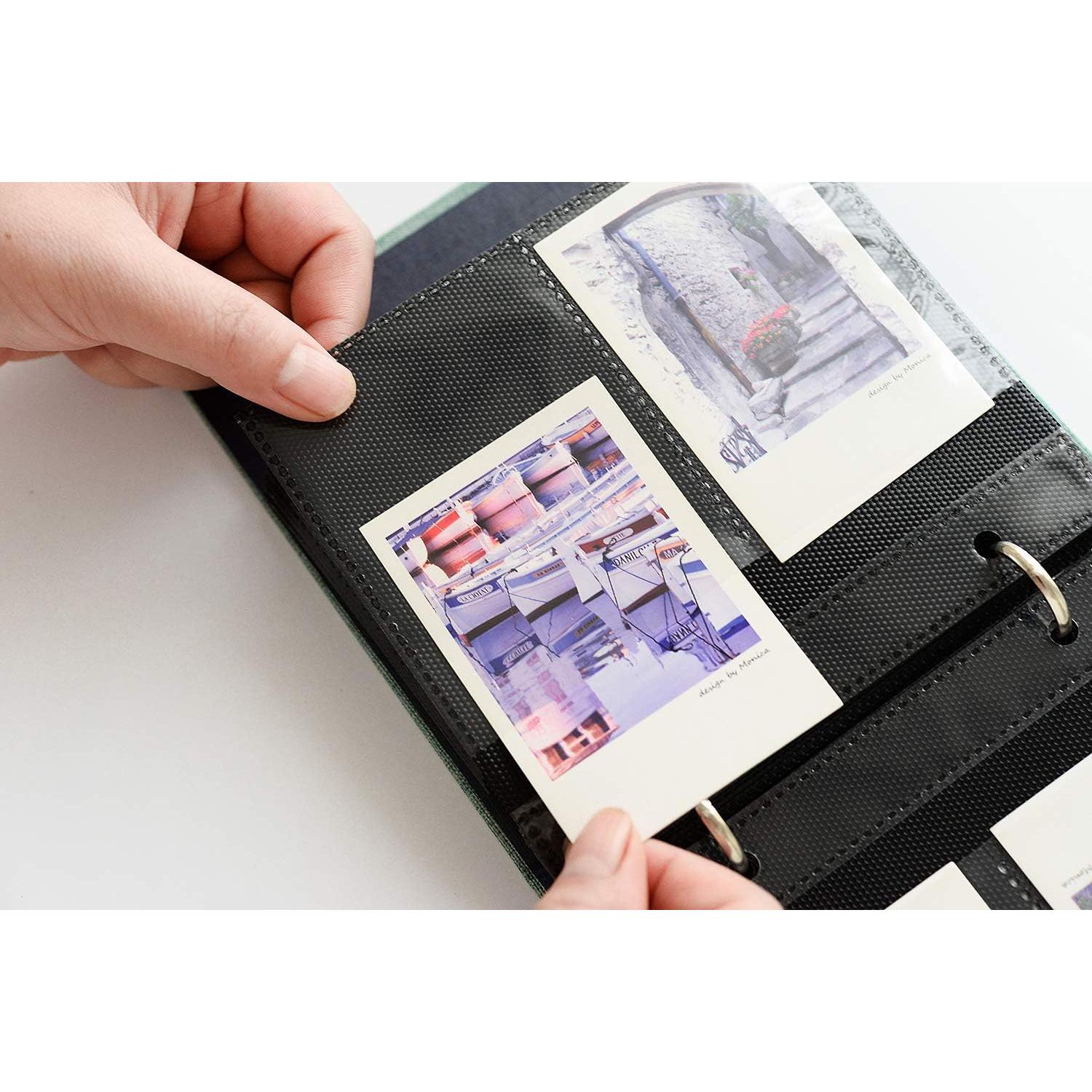 Álbum de Fotos Mini Ablus 100 Bolsillos Gris - Compatible Fujifilm