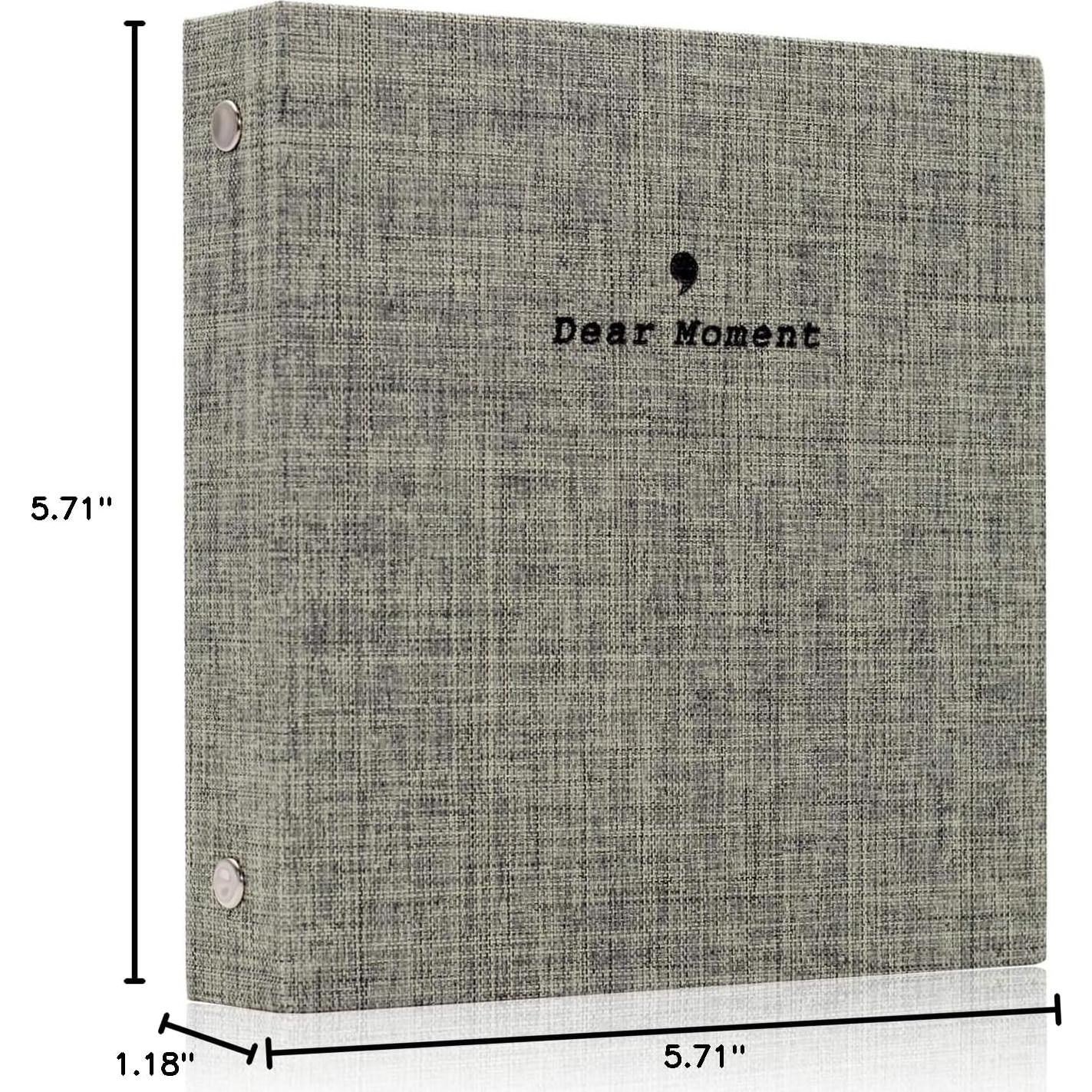 Álbum de Fotos Mini Ablus 100 Bolsillos Gris - Compatible Fujifilm