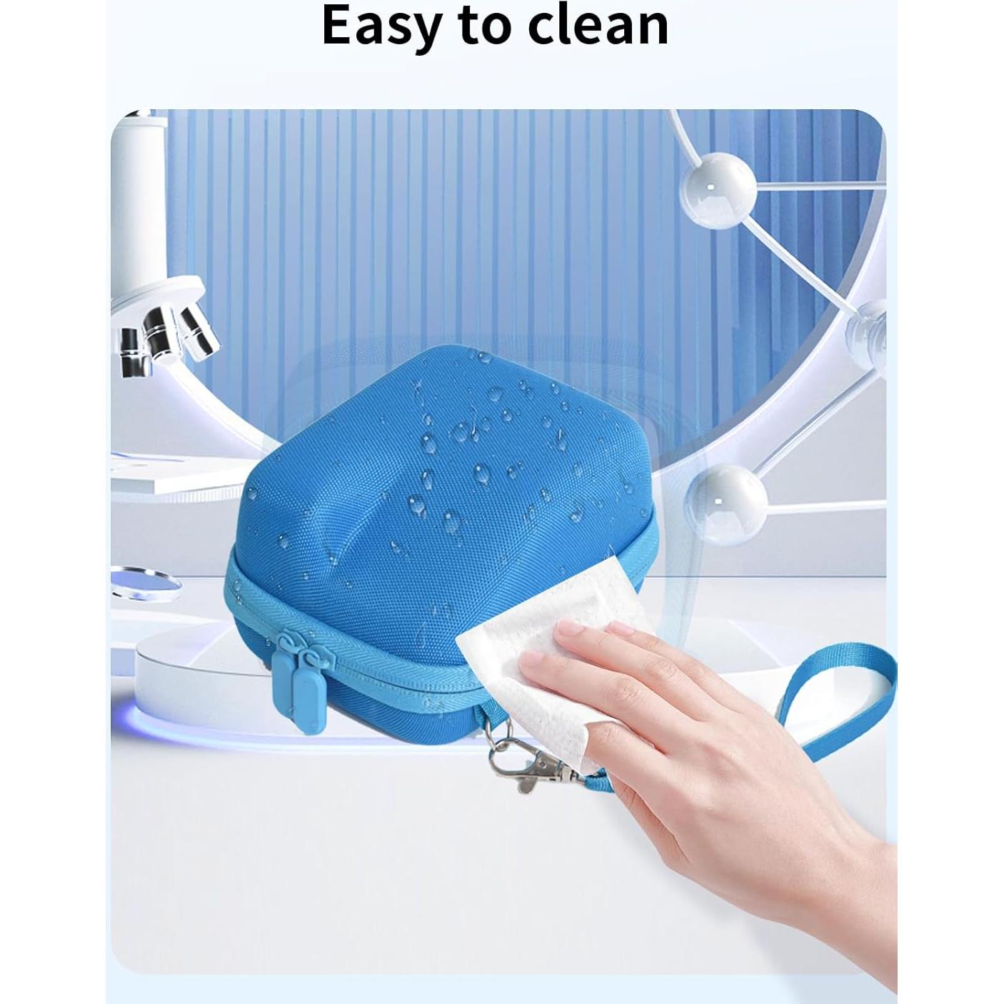 Funda rígida Polaroid Go Generación 2 con correa - Azul