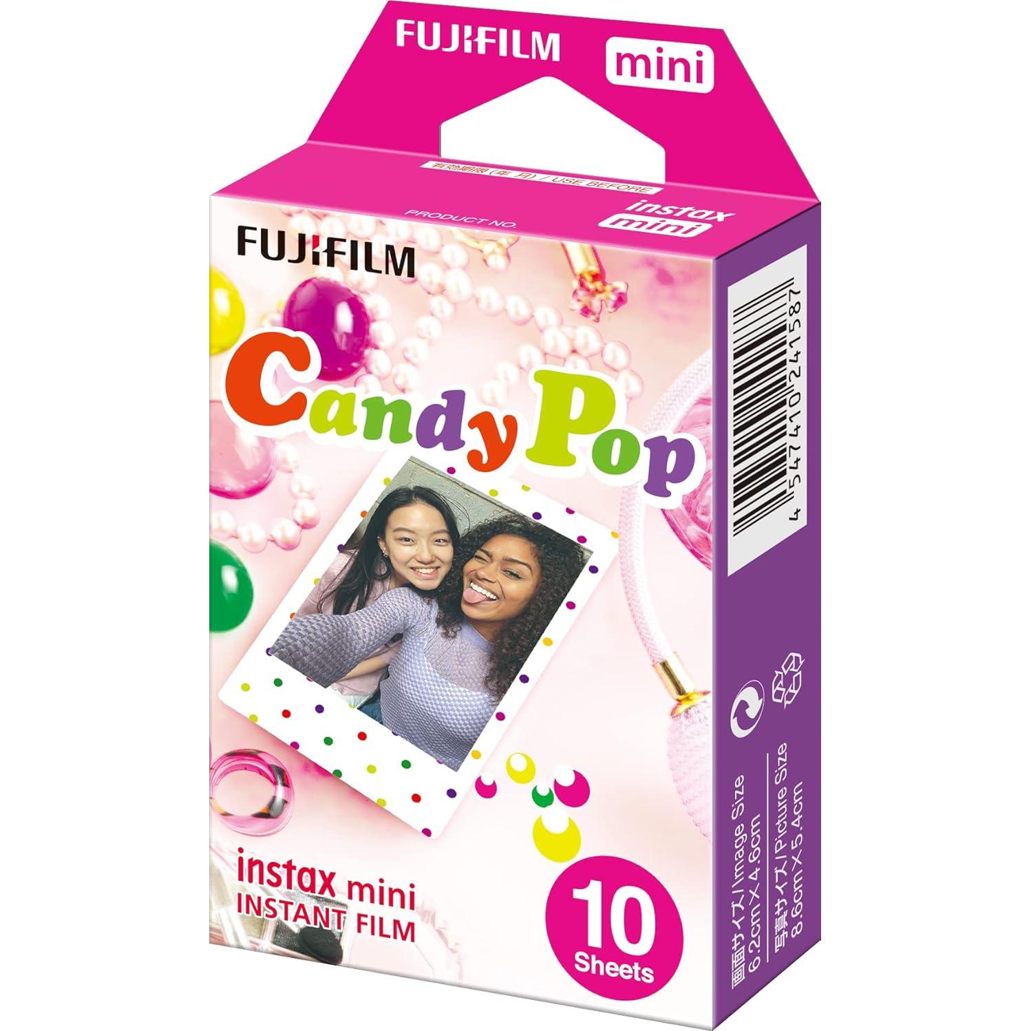 Película Instantánea Fujifilm Instax Mini Candy Pop - 10 Unidades