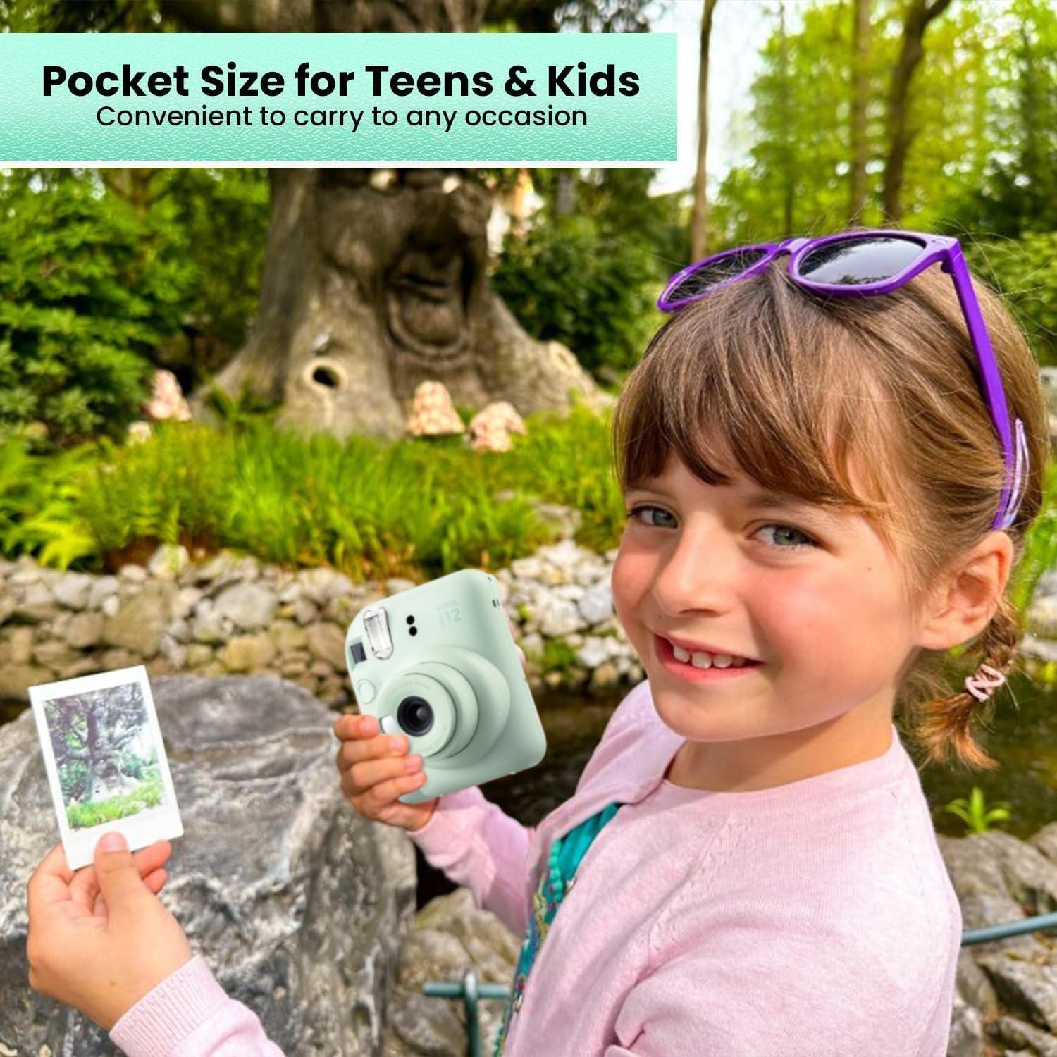 Cámara Instantánea Fujifilm INSTAX Mini 12 Verde Menta + Accesorios