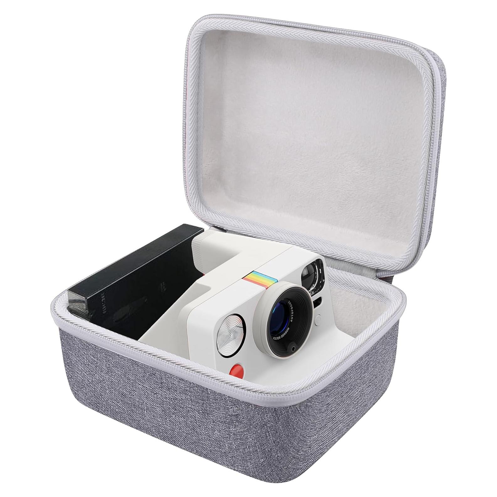 Funda Dura Khanka para Cámara Polaroid Now/Now+ Gris