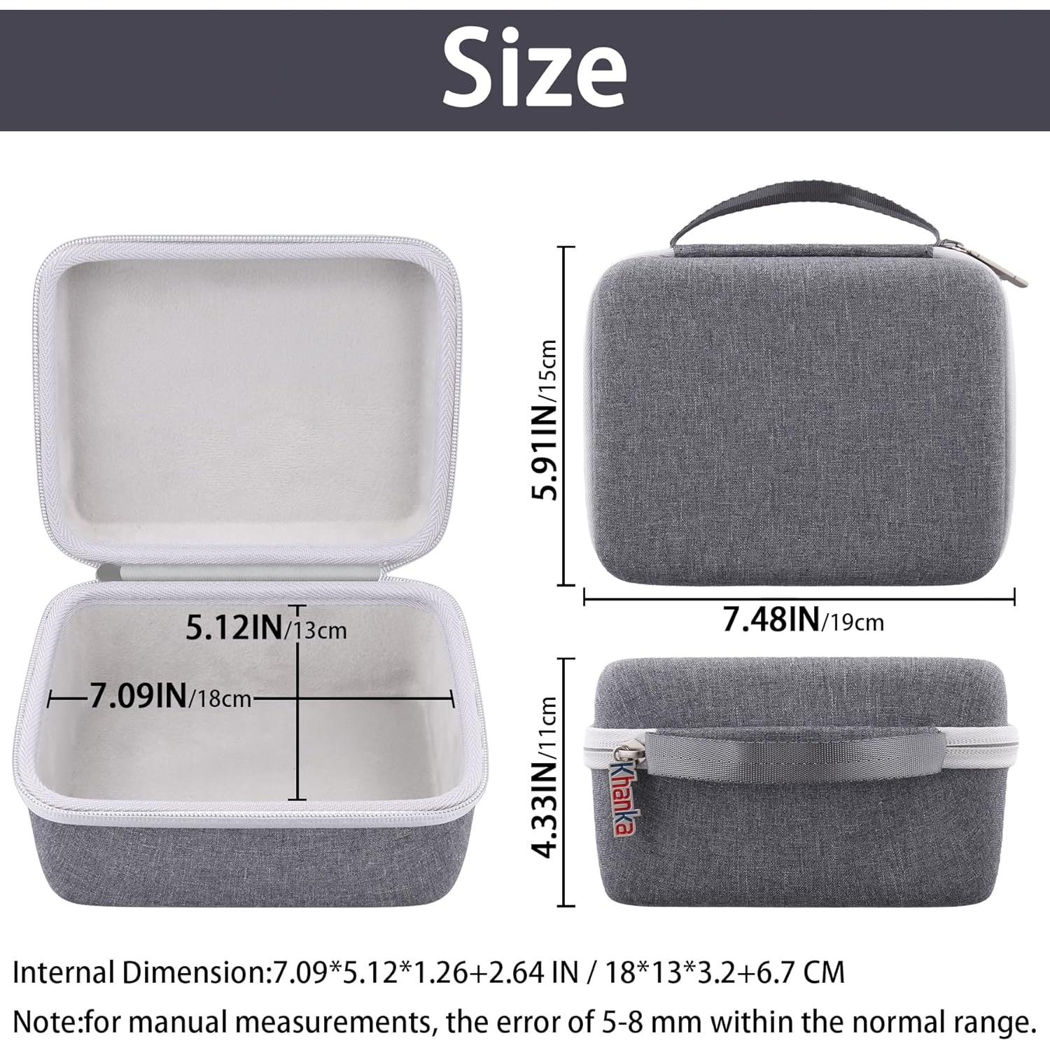 Funda Dura Khanka para Cámara Polaroid Now/Now+ Gris