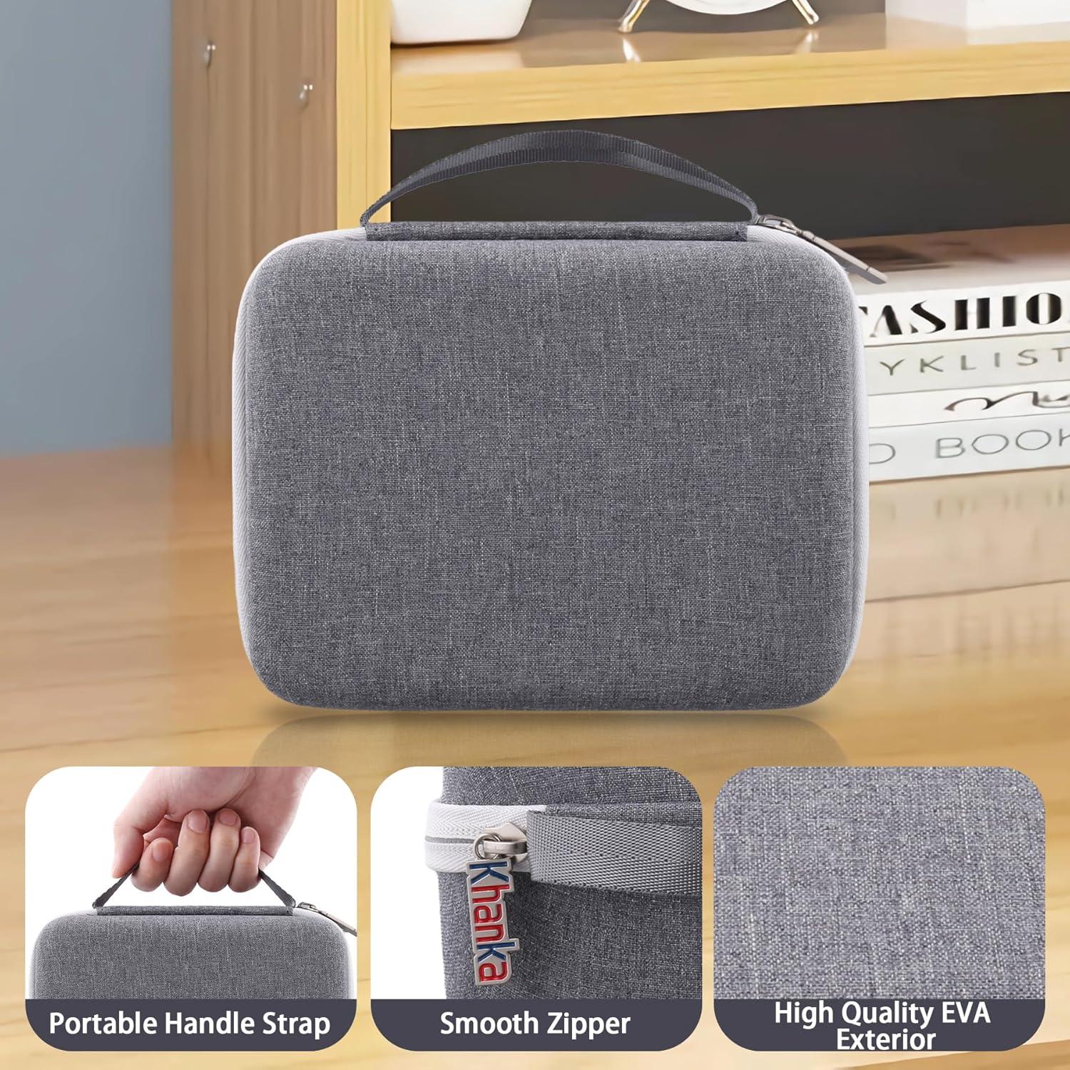 Funda Dura Khanka para Cámara Polaroid Now/Now+ Gris