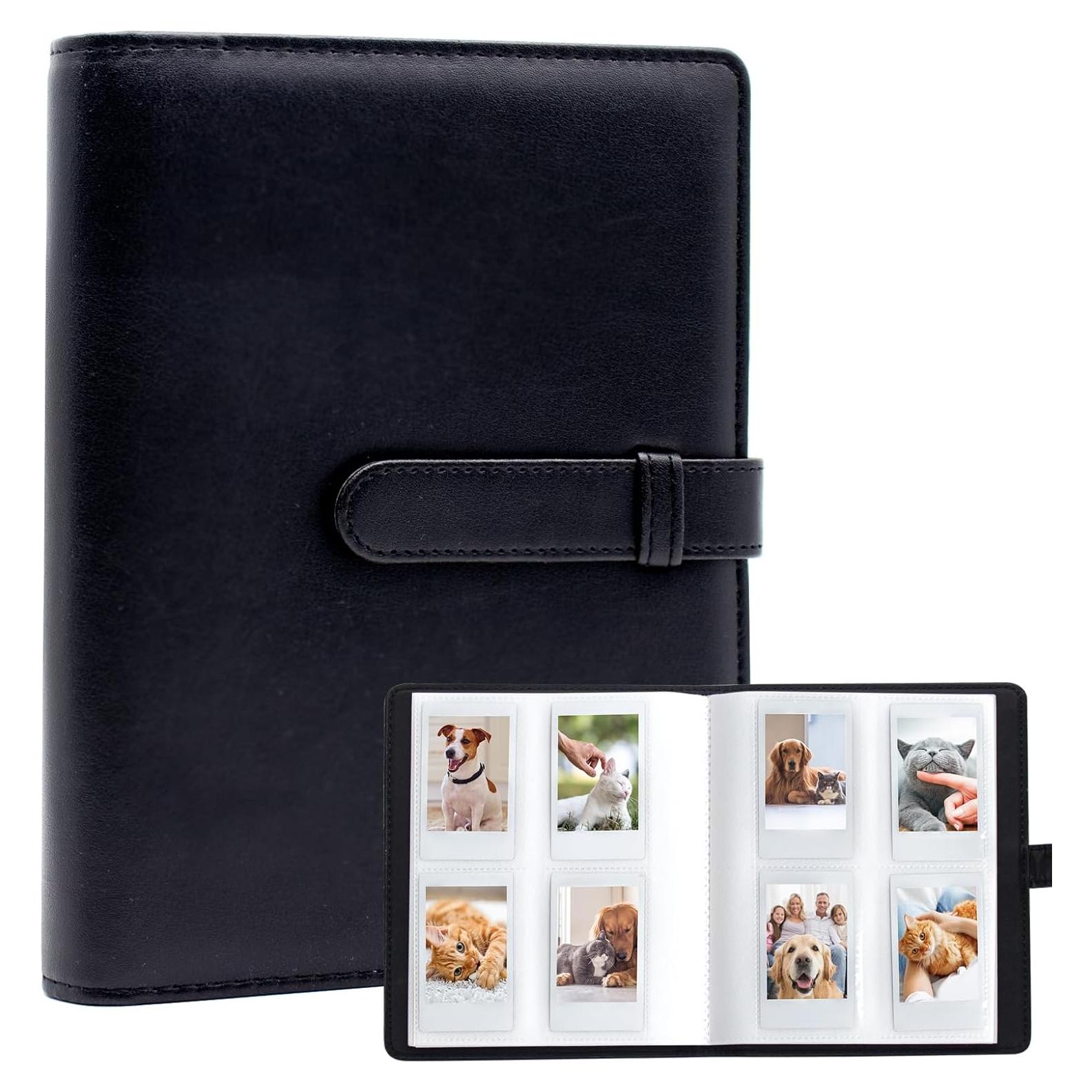 Álbum de Fotos Mini Hearoo 128 Bolsillos Negro para Instax