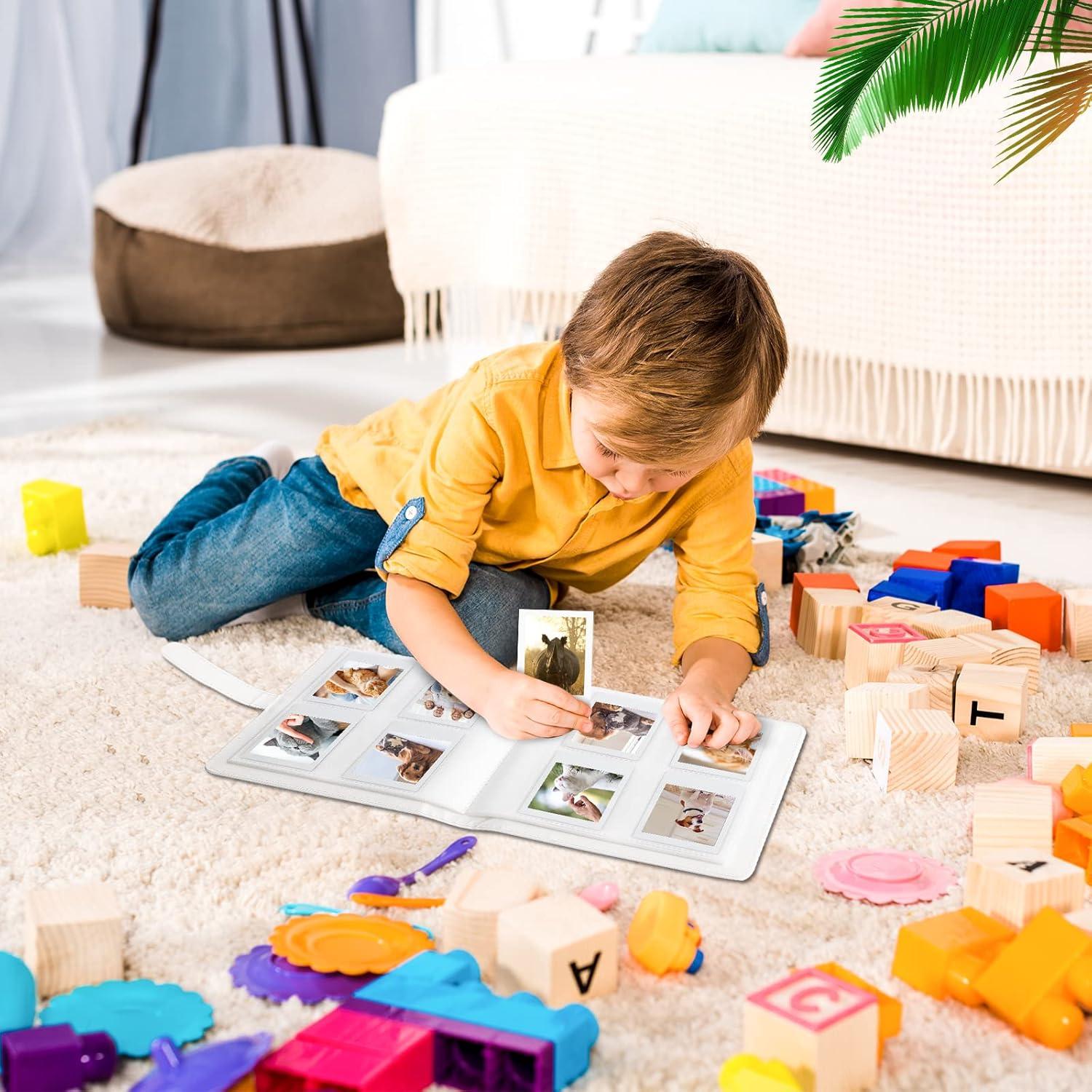 Álbum de Fotos Mini Hearoo 128 Bolsillos Negro para Instax