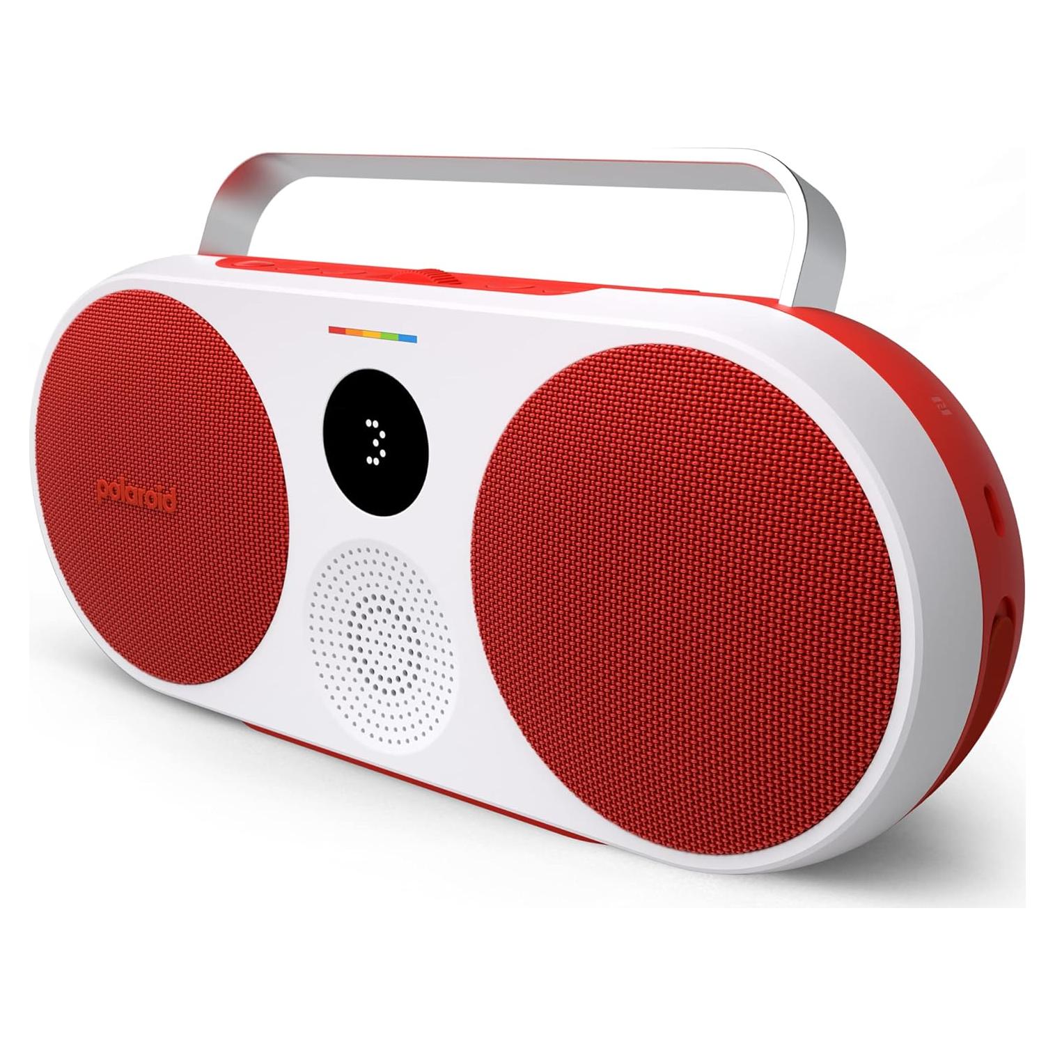 Altavoz Bluetooth Polaroid P3 Inalámbrico Retro 15h Rojo