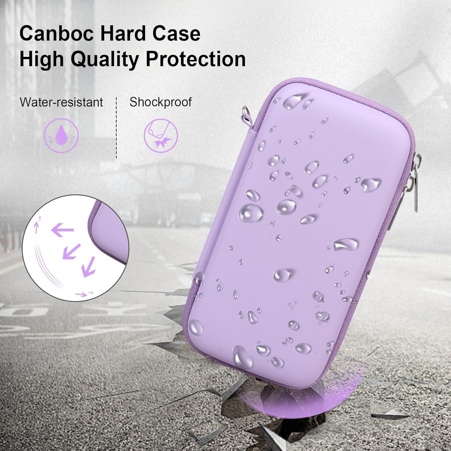 Funda Canboc Morada para Polaroid Hi-Print 2da Generación