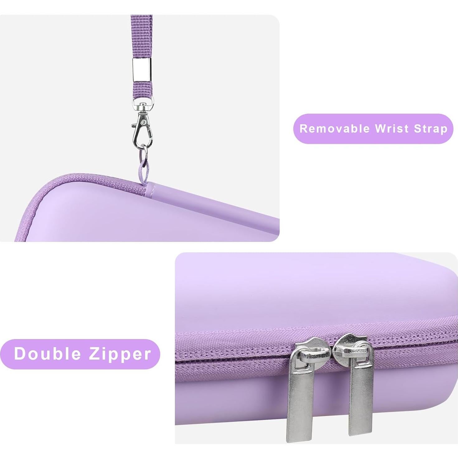 Funda Canboc Morada para Polaroid Hi-Print 2da Generación