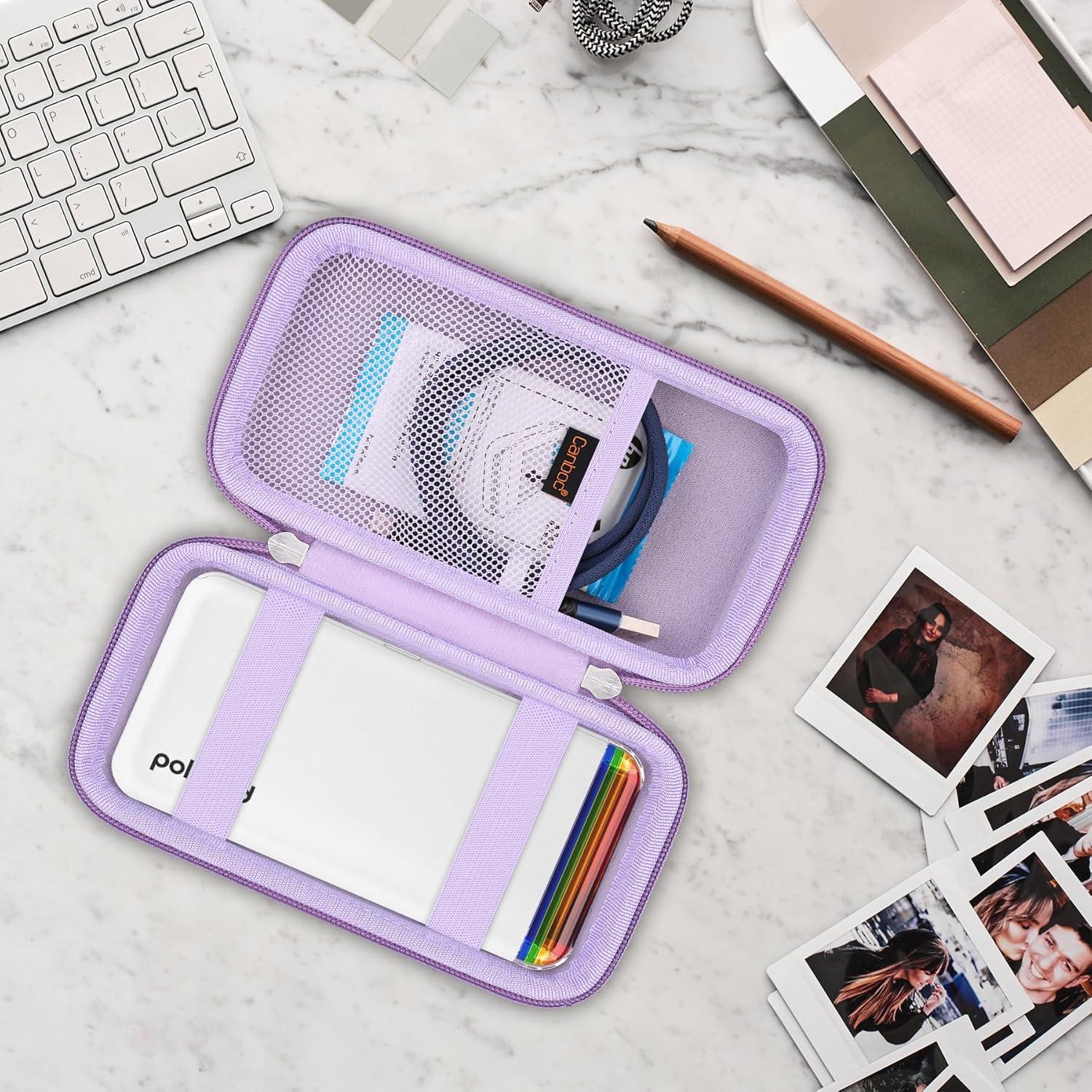 Funda Canboc Morada para Polaroid Hi-Print 2da Generación