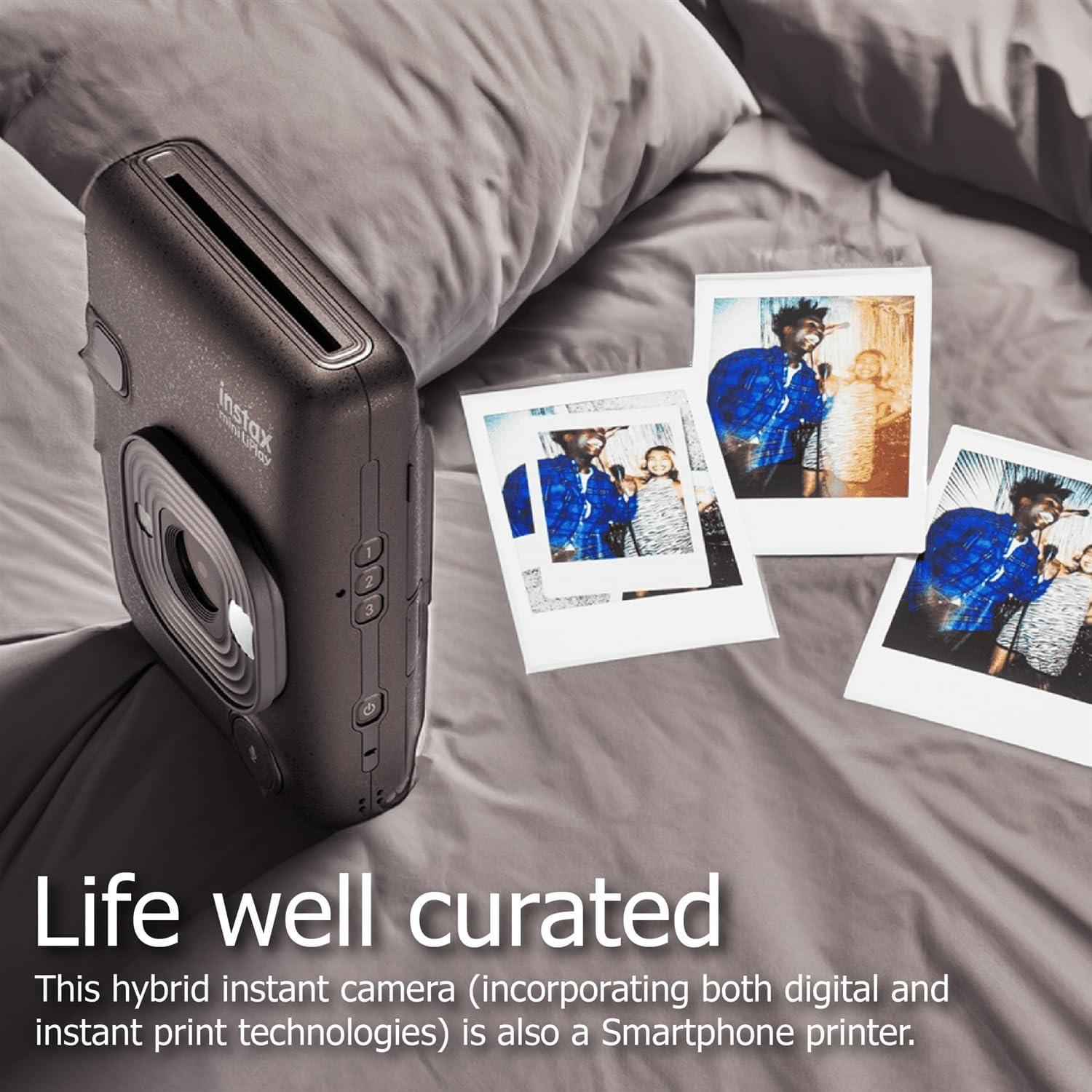 Cámara Instantánea Híbrida Fujifilm INSTAX Mini LiPlay Bronce