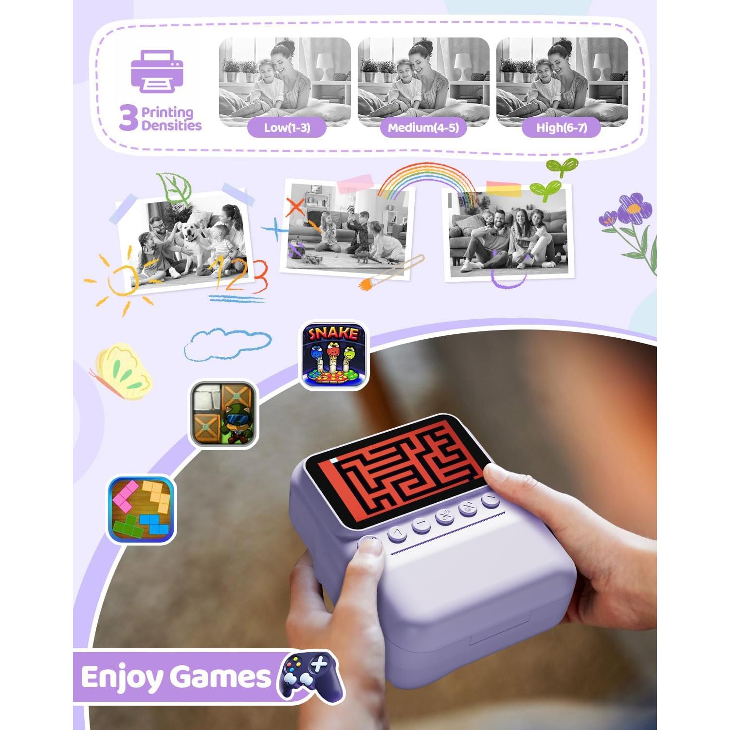 Cámara Instantánea TIATUA M9 para Niños 3-14 Años HD 3"