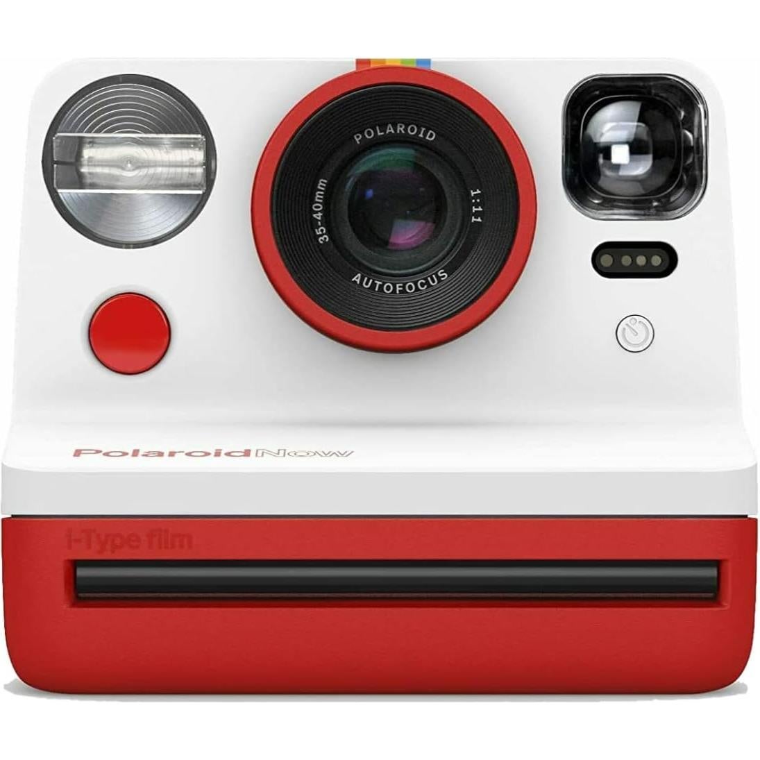 Cámara Instantánea Polaroid Originals Now i-Type Rojo + Película